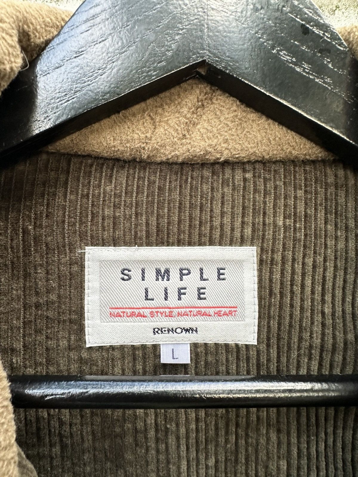 RENOWN 👹Simple Life By Renown Fleece Utility Jacket Size US L / EU 52-54 / 3 - 9 Thumbnail