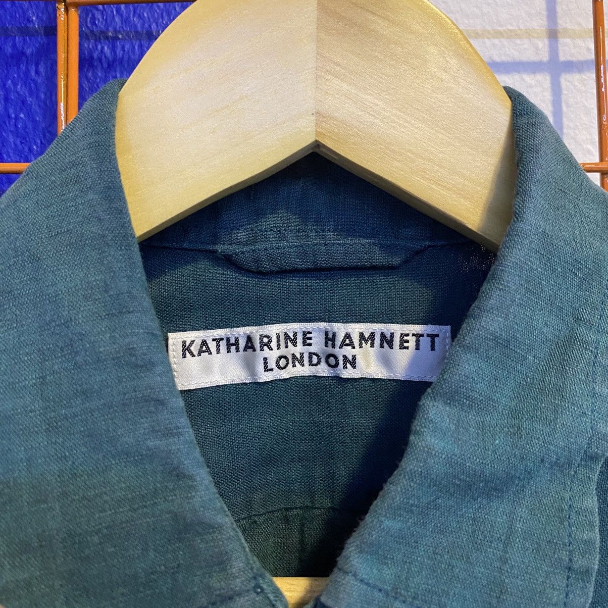 Katharine Hamnett London Vintage Katharine Hamnett London Shirt Oxford Designer Size US L / EU 52-54 / 3 - 3 Thumbnail