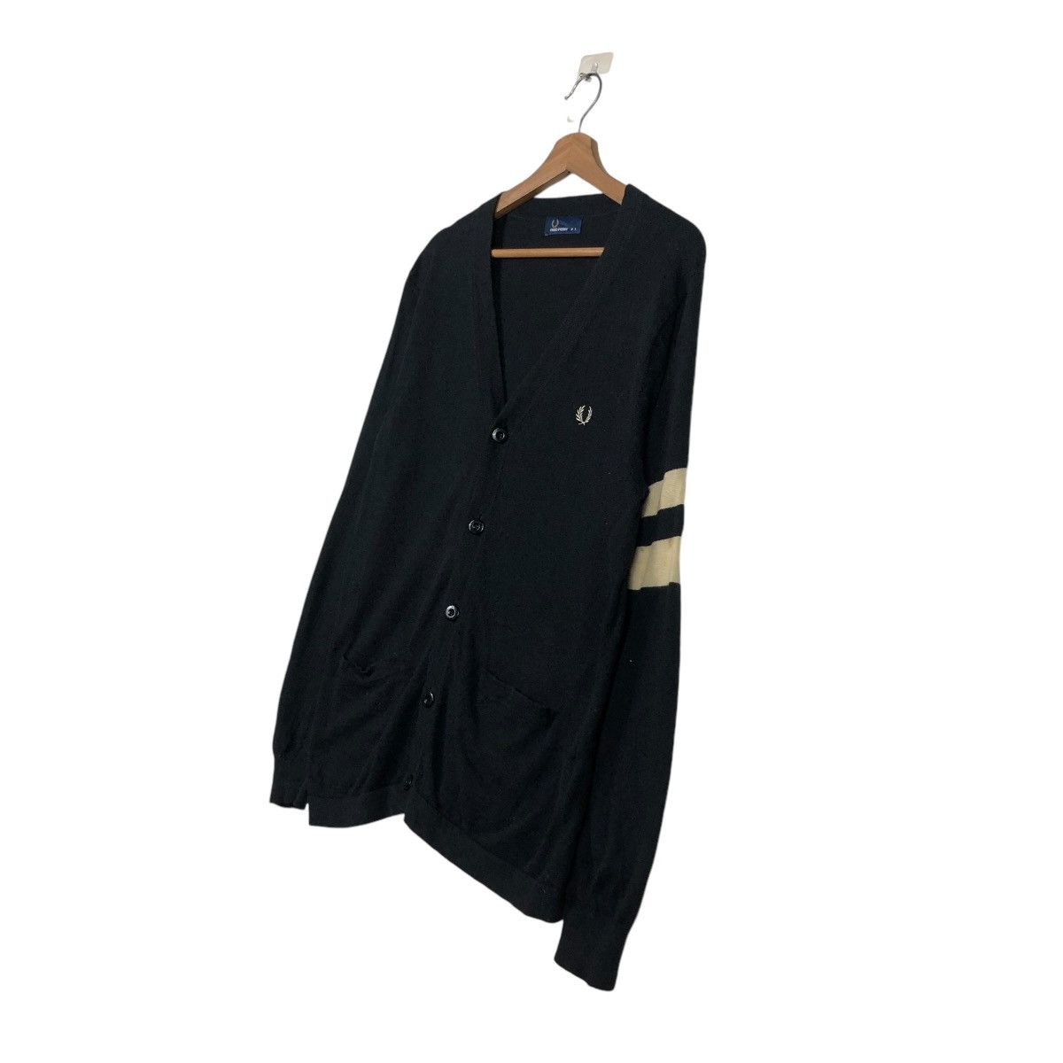 Fred Perry 🔥VINTAGE BOMBER CARDIGAN JACKET FRED PERRY Size US S / EU 44-46 / 1 - 4 Thumbnail