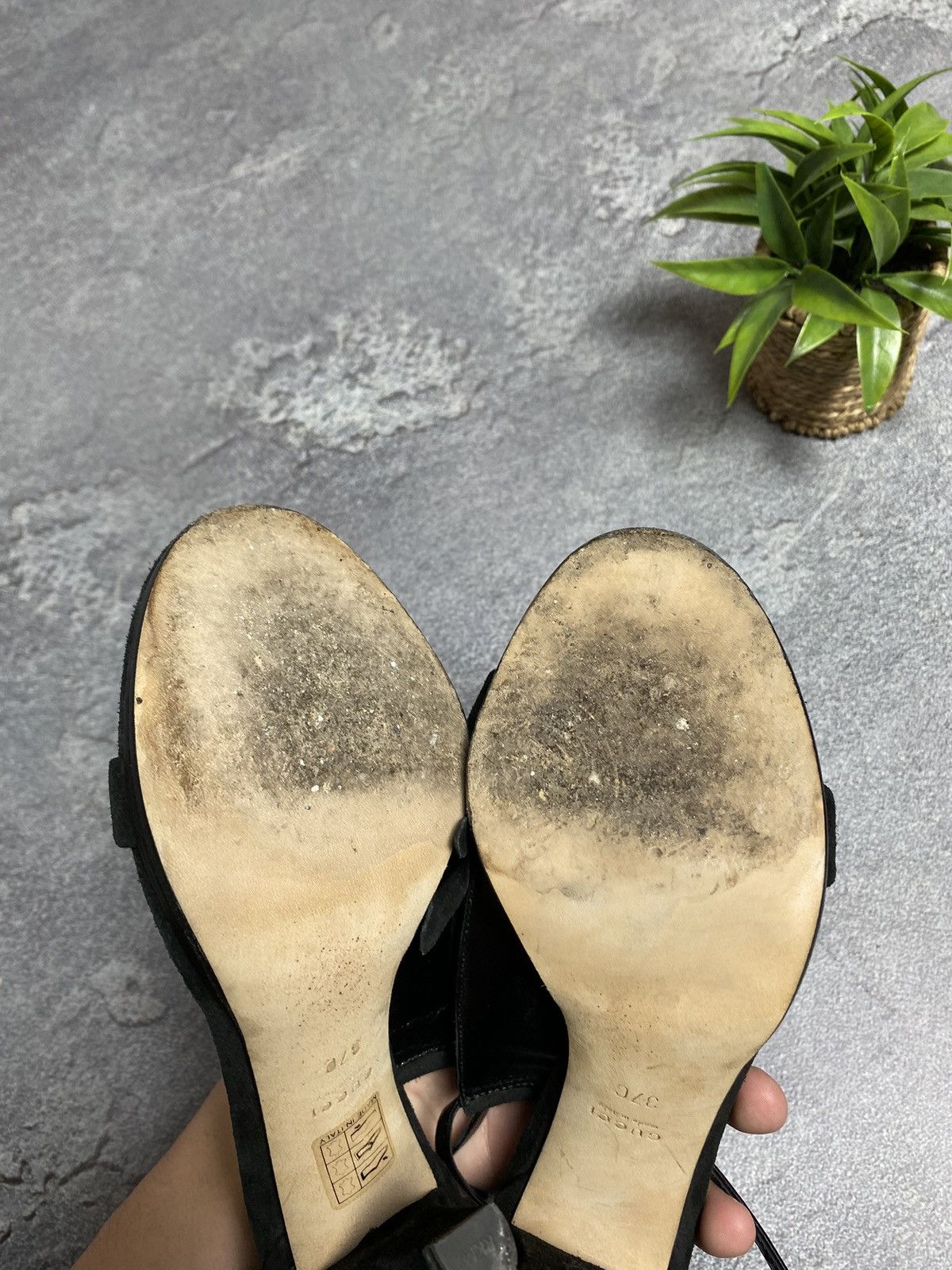 Gucci Gucci heels suede womens 37 Size US 7 / IT 37 - 4 Thumbnail