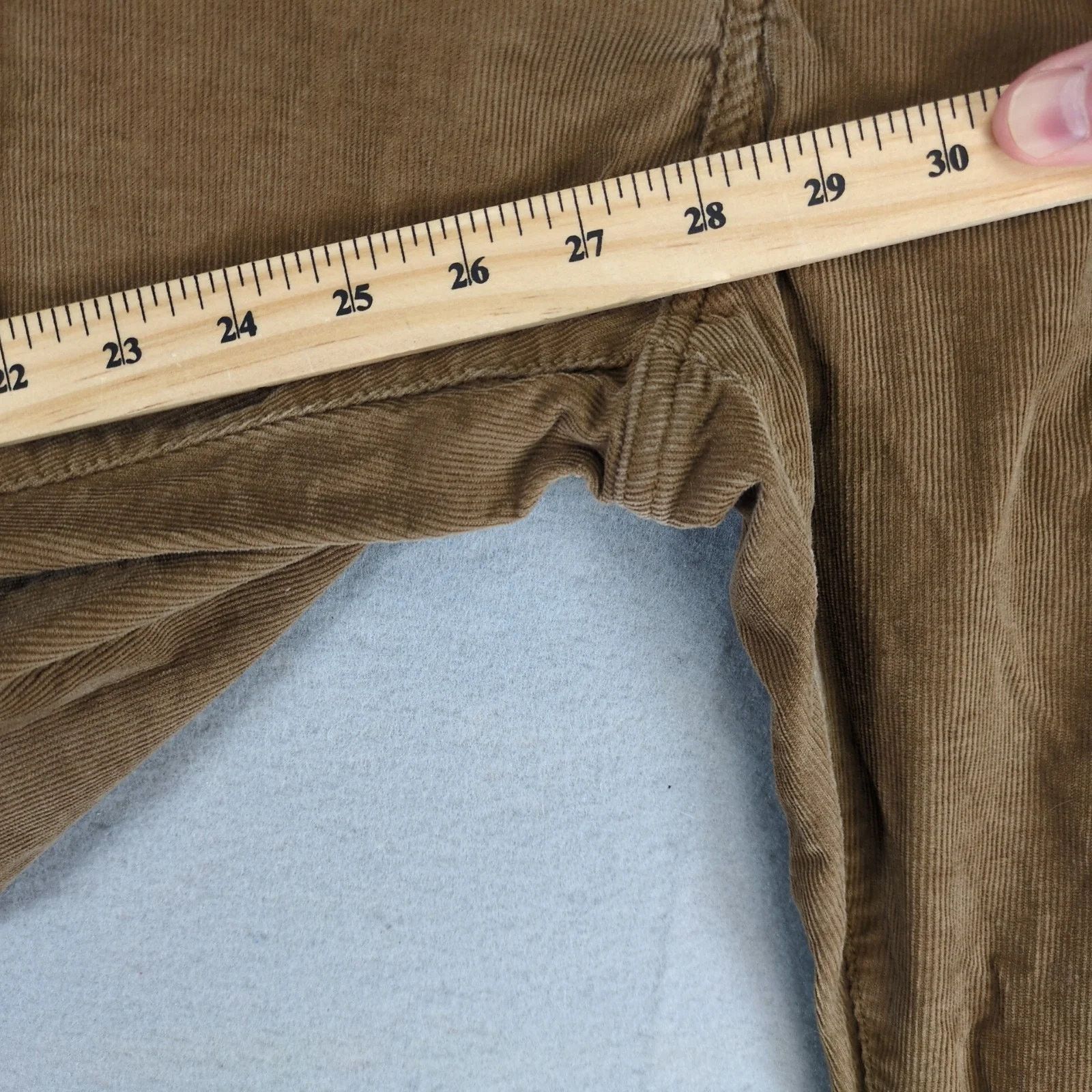 Nautica Nautica Tan Corduroy Pants Men's 40x32 Straight Fit Stretch Size US 40 / EU 56 - 6 Thumbnail