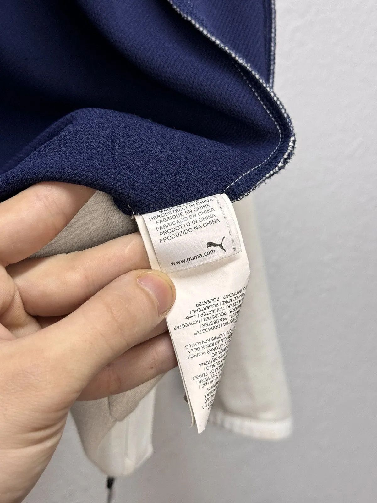 Puma Vintage Puma Italy Zip Hoodie Jersey Football Blockcore Size US S / EU 44-46 / 1 - 11 Thumbnail
