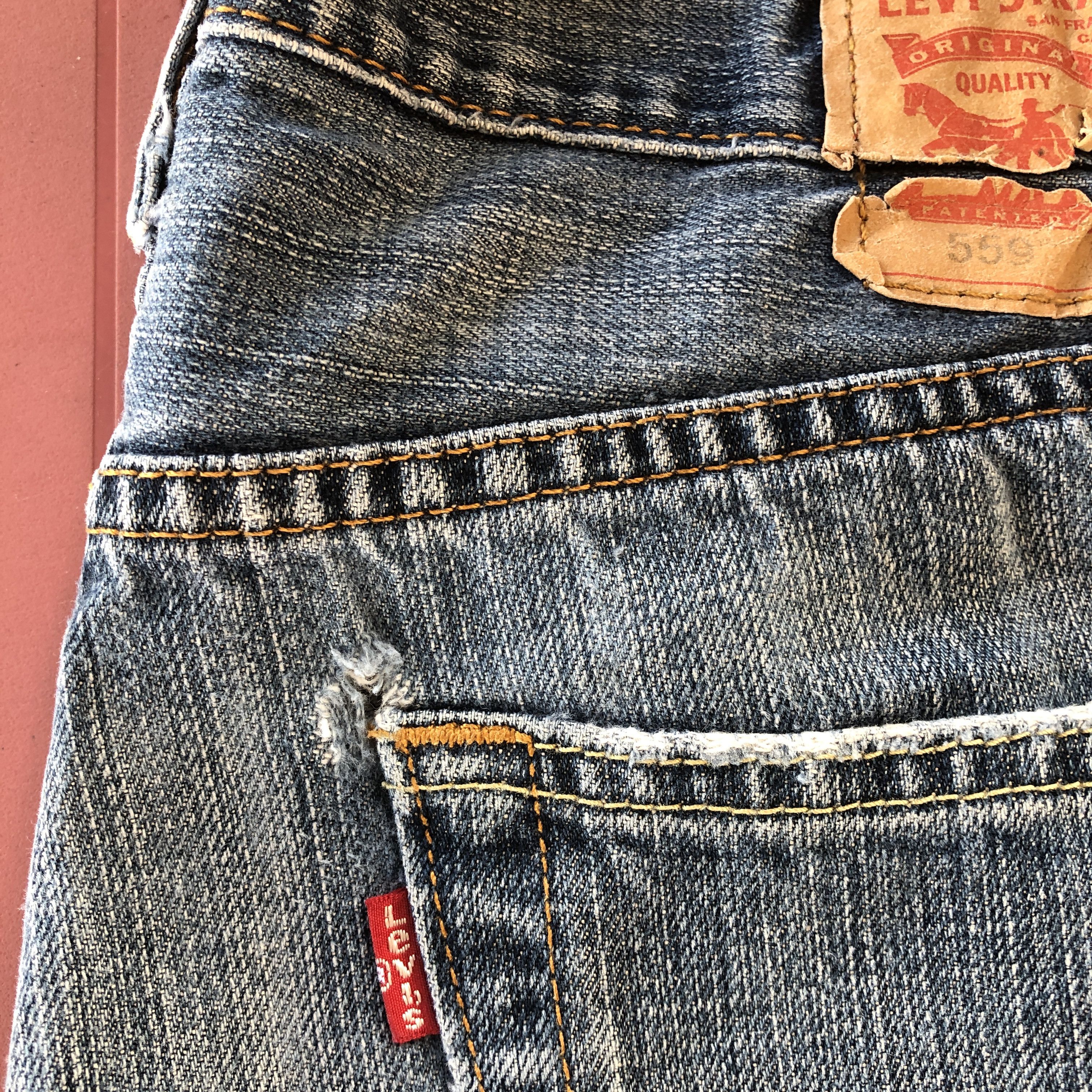 Levi's × Vintage Vintage Y2K Levis 569 Baggy Loose Jeans Levi's Faded Denim Size US 32 / EU 48 - 10 Thumbnail
