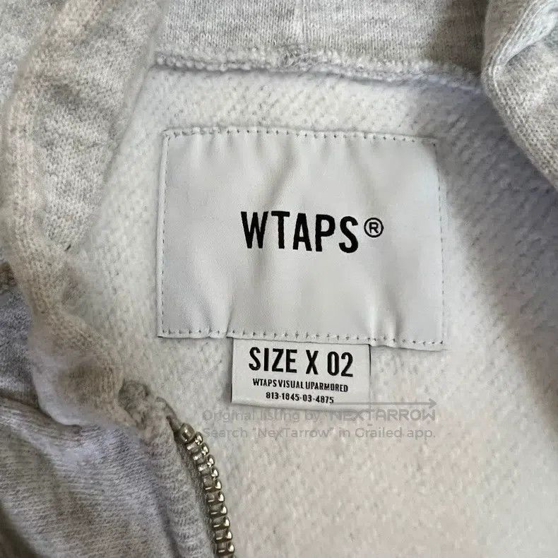 Wtaps Wtaps Half Zip Hooded Sweatshirt Size US M / EU 48-50 / 2 - 4 Thumbnail