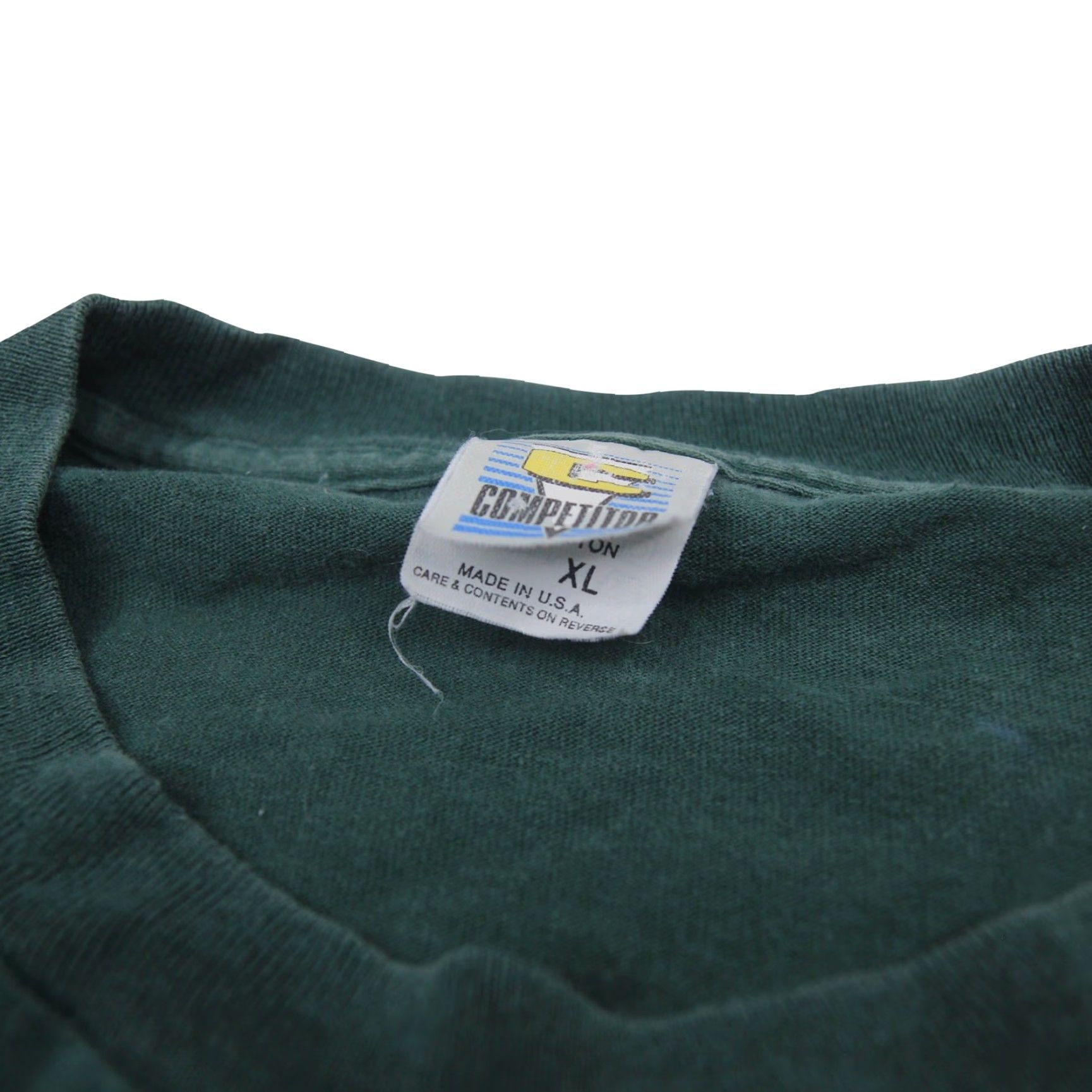 Vintage VINTAGE Green Bay Packers Mens XL T-Shirt Spellout Graphic Green Size US XL / EU 56 / 4 - 6 Thumbnail