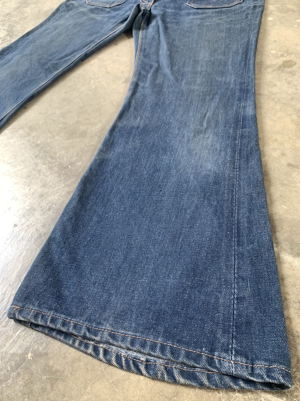 Vintage Super Flare Jeans Vintage 70's Bush Pant X-WEST CANTON USA Size US 32 / EU 48 - 3 Thumbnail