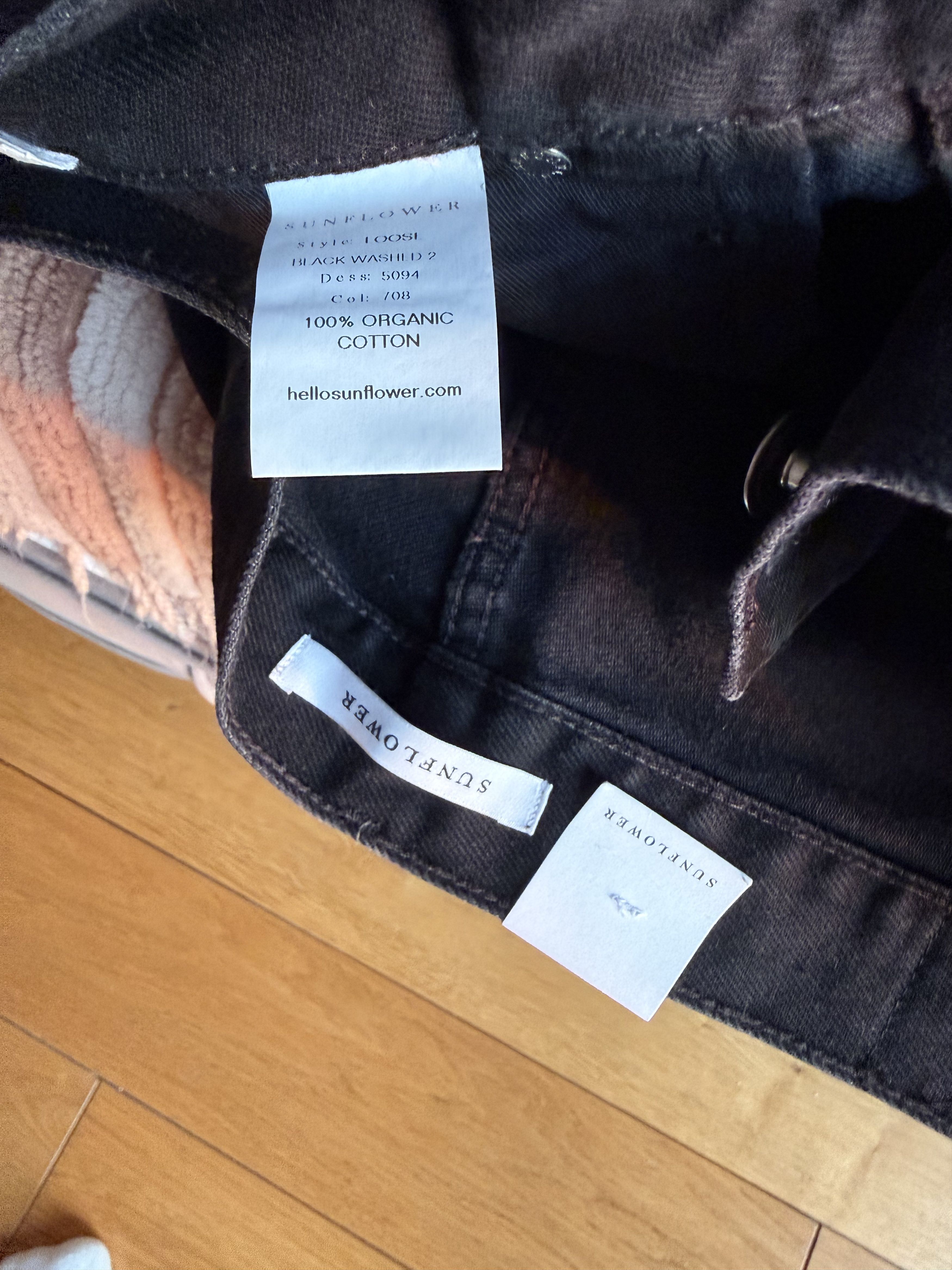 Sunflower Sunflower Loose Jeans Washed Black 2 Size US 34 / EU 50 - 4 Thumbnail