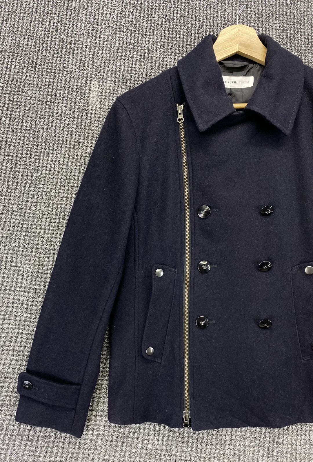 Takeo Kikuchi Vintage Takeo Kikuchi Tokyo Punk Style Wool Jacket Size M / US 6-8 / IT 42-44 - 3 Thumbnail