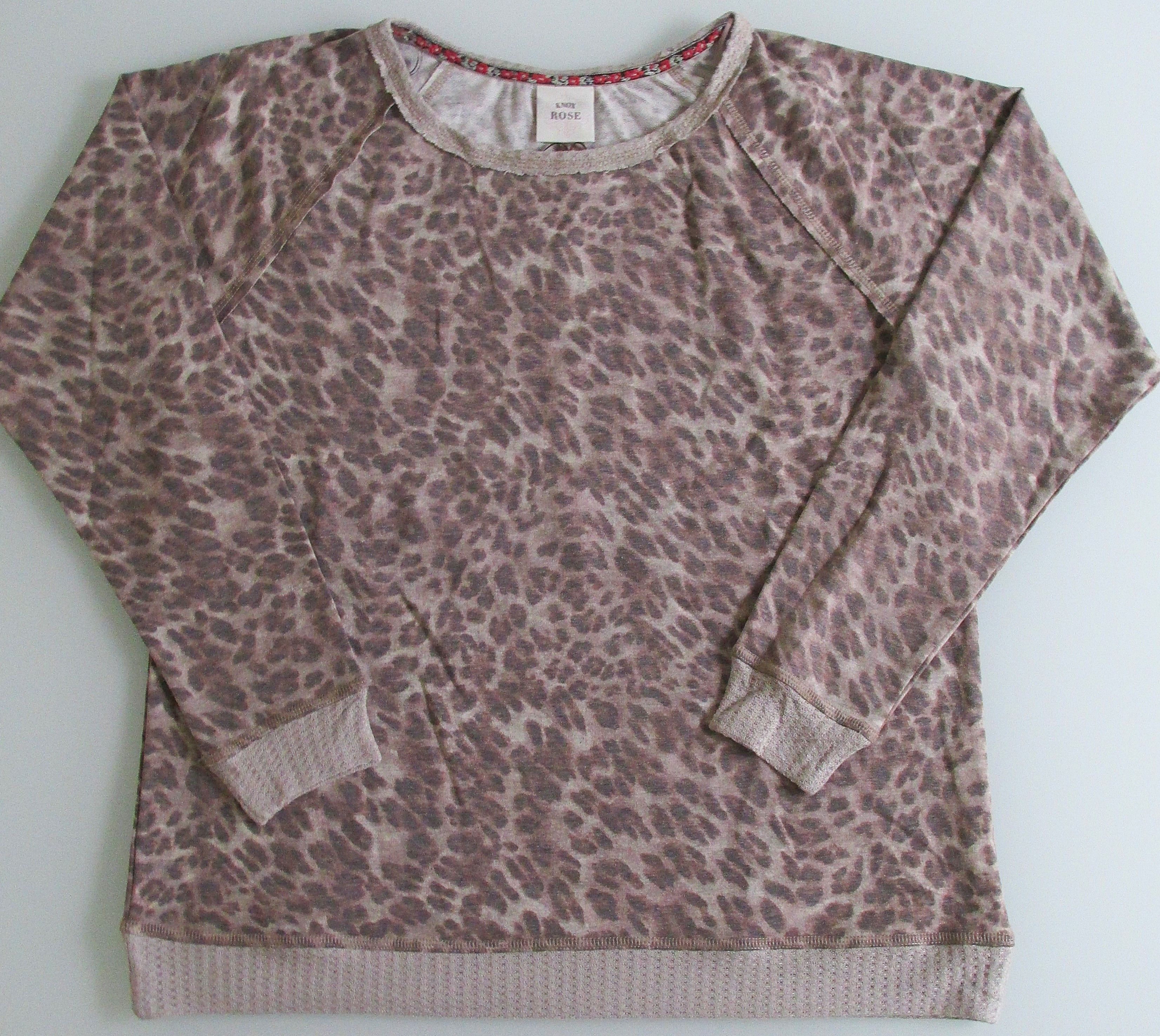 Other Knox Rose (NWT)Women's Animal Print Sweatshirt Size Medium Size M / US 6-8 / IT 42-44 - 1 Thumbnail