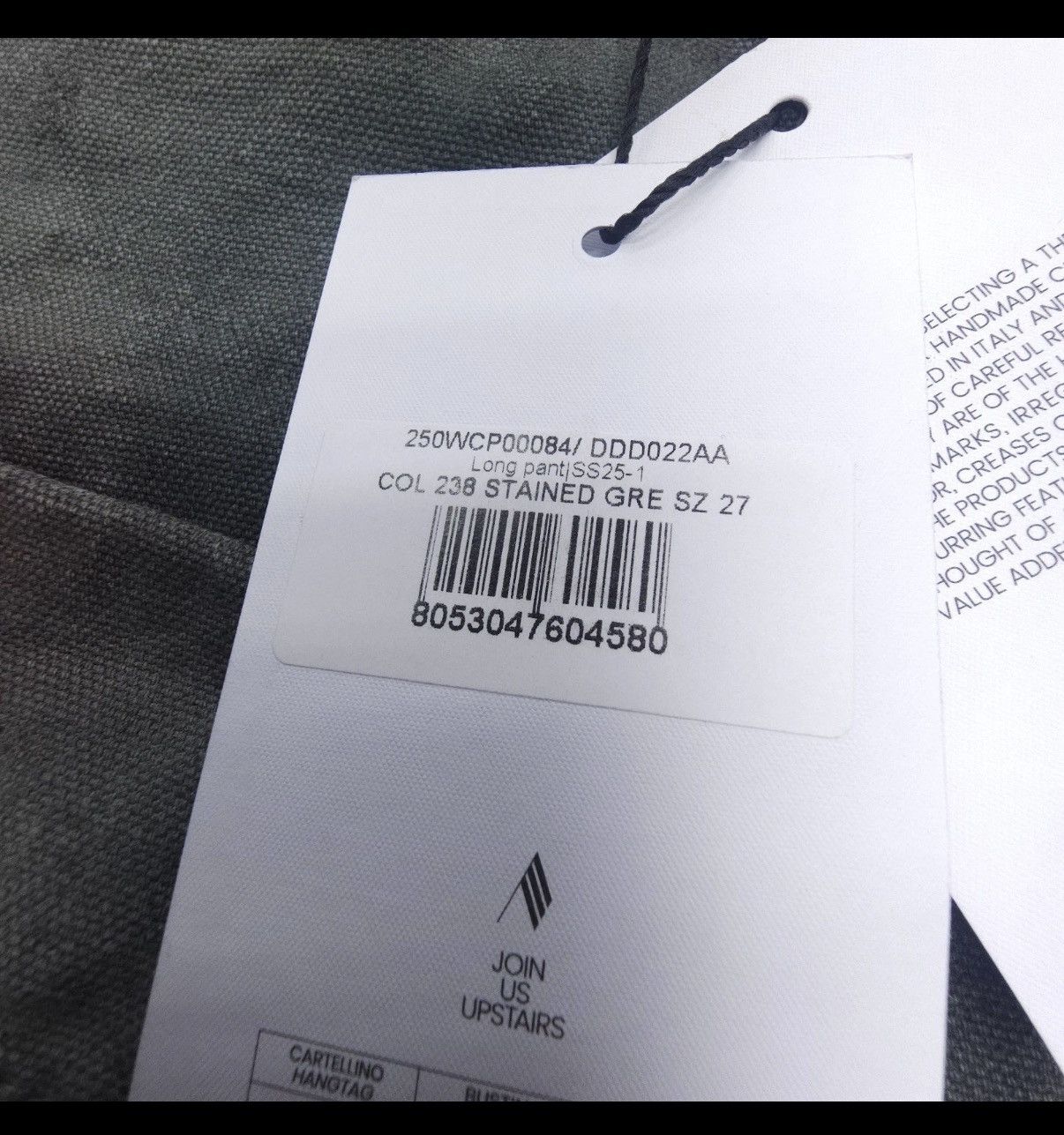 The Attico CARGO FERN PANTS Size 30" / US 8 / IT 44 - 8 Thumbnail