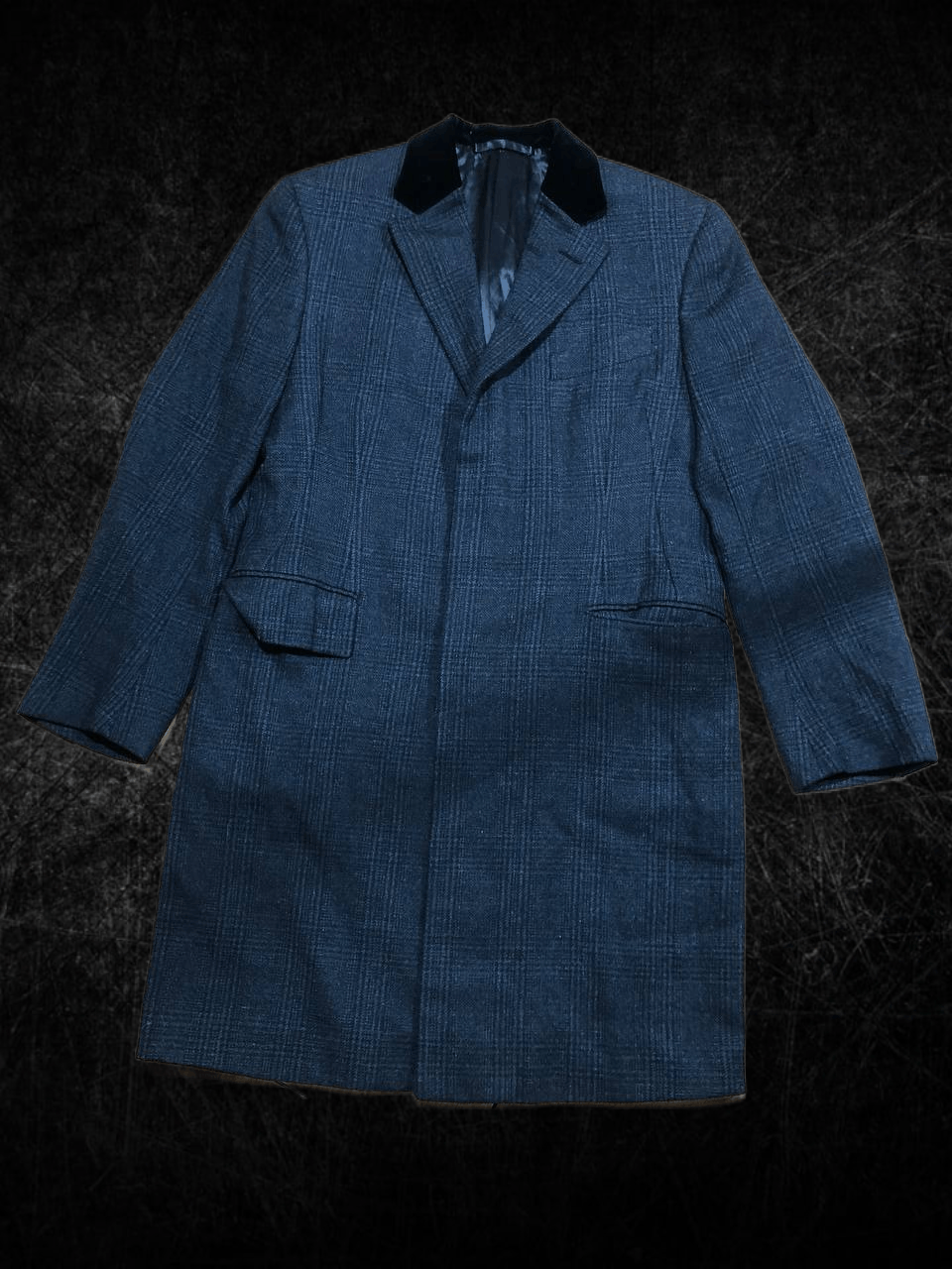 Tom Ford Tom Ford Gray Men Herringbone Pattern Wool Jacket COAT . Size US M / EU 48-50 / 2 - 1 Thumbnail