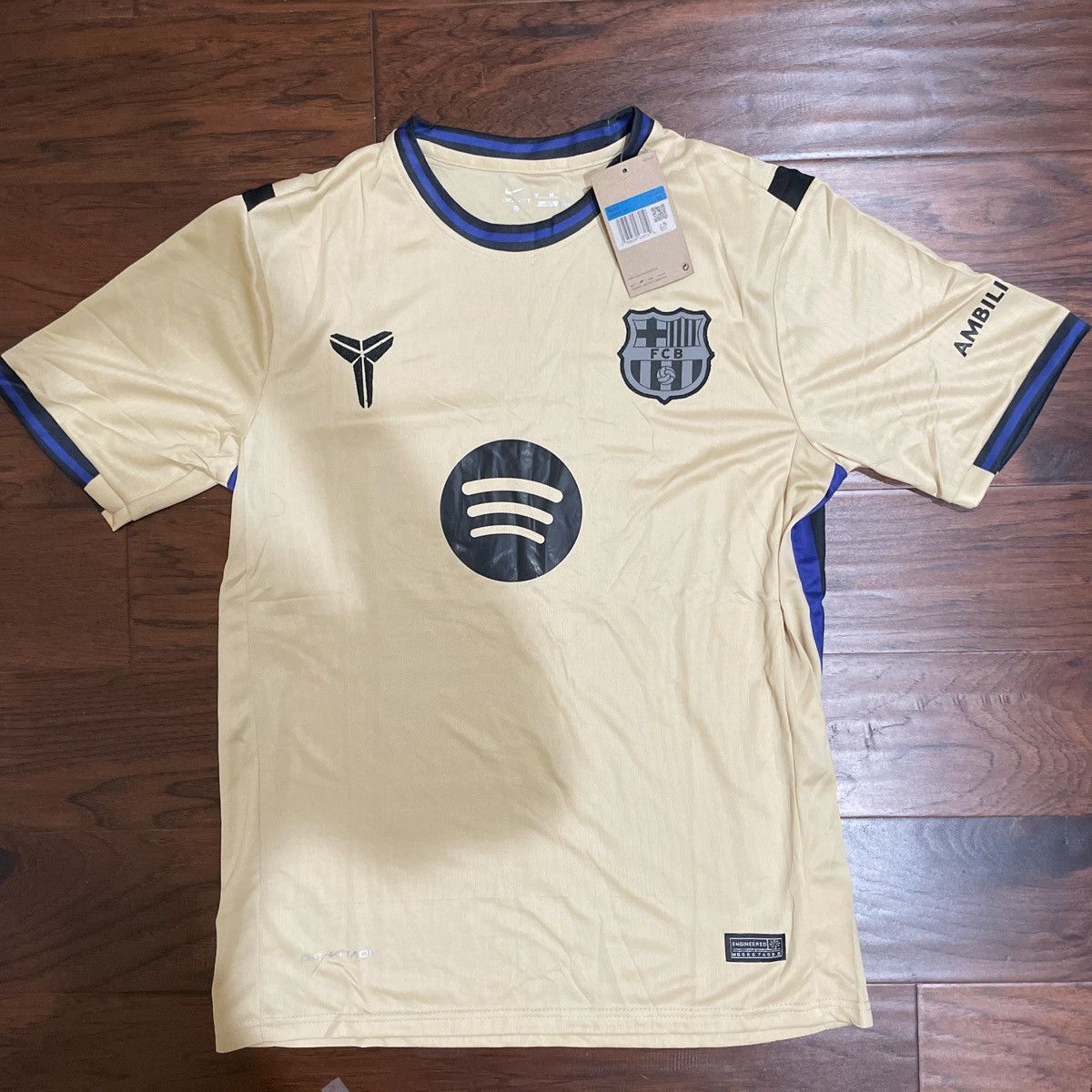 UCL Men's away jersey 25/26 FC Barcelona x Kobe Bryant