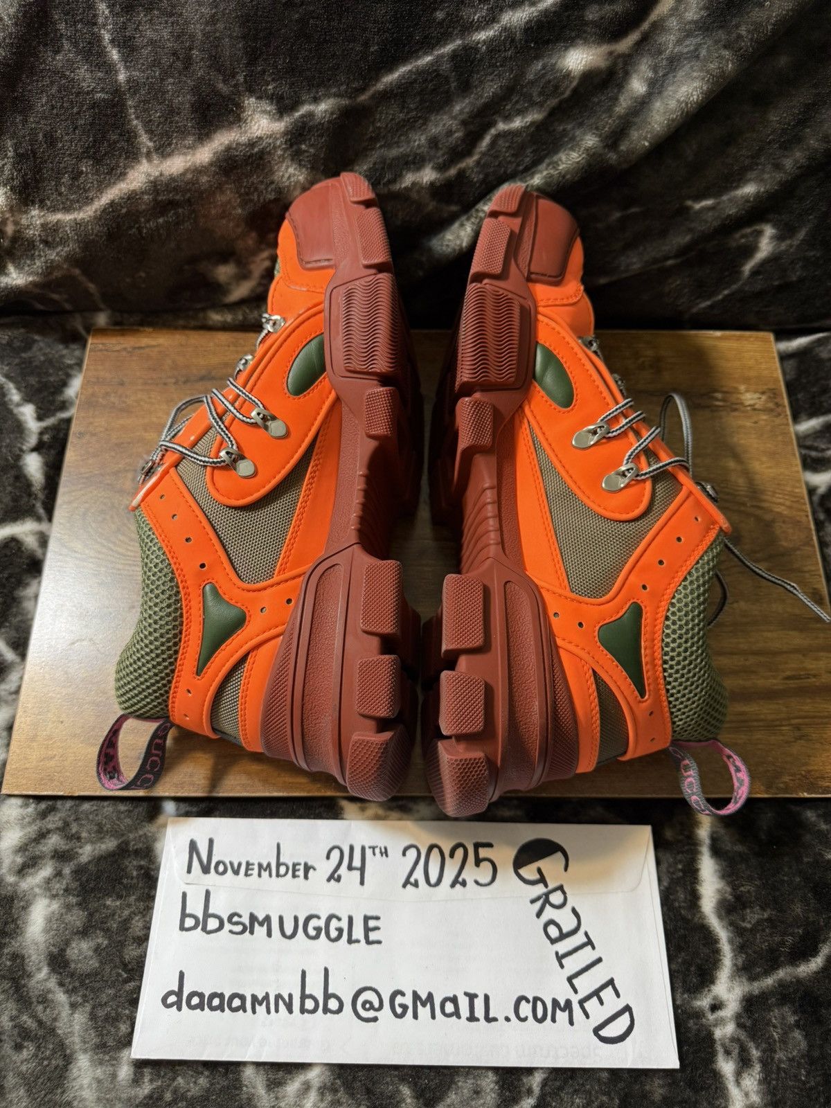 Gucci Gucci Flashtrek Reflective Orange Size10 Size US 10 / EU 43 - 5 Thumbnail