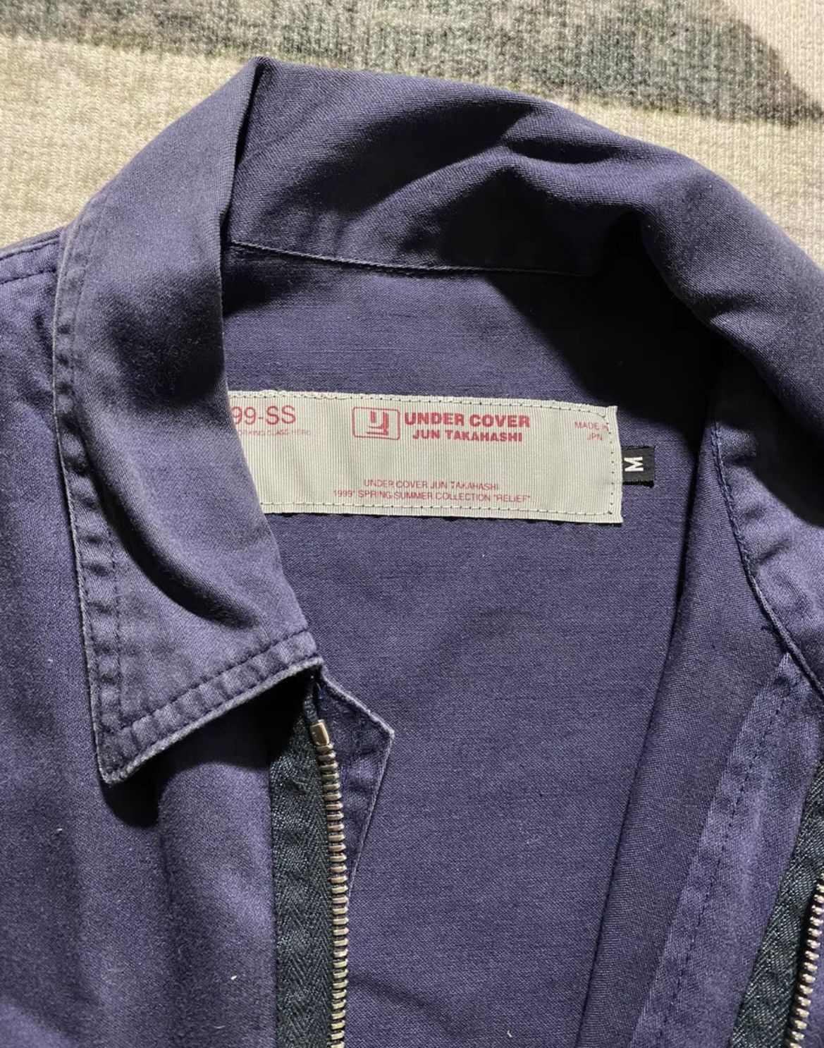 Undercover Undercover 99ss relief archive jacket Size US M / EU 48-50 / 2 - 2 Thumbnail
