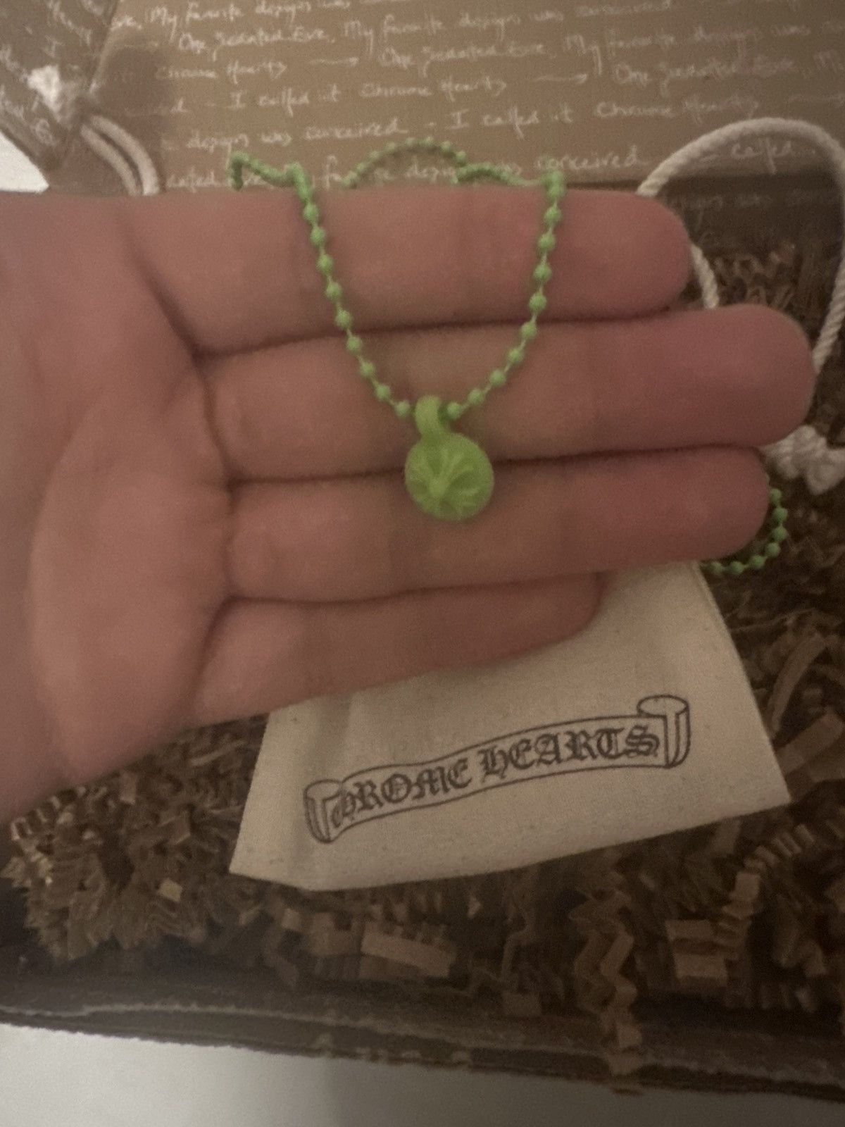 Chrome Hearts CHROME HEARTS SILICONE NECKLACE Size ONE SIZE - 2 Thumbnail