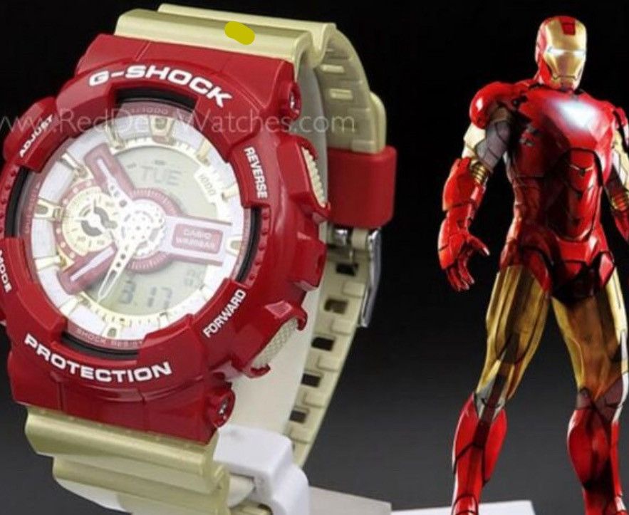Ga 110cs 4a G Shock Iron Man Limited Edition Super Rare) Casio G
