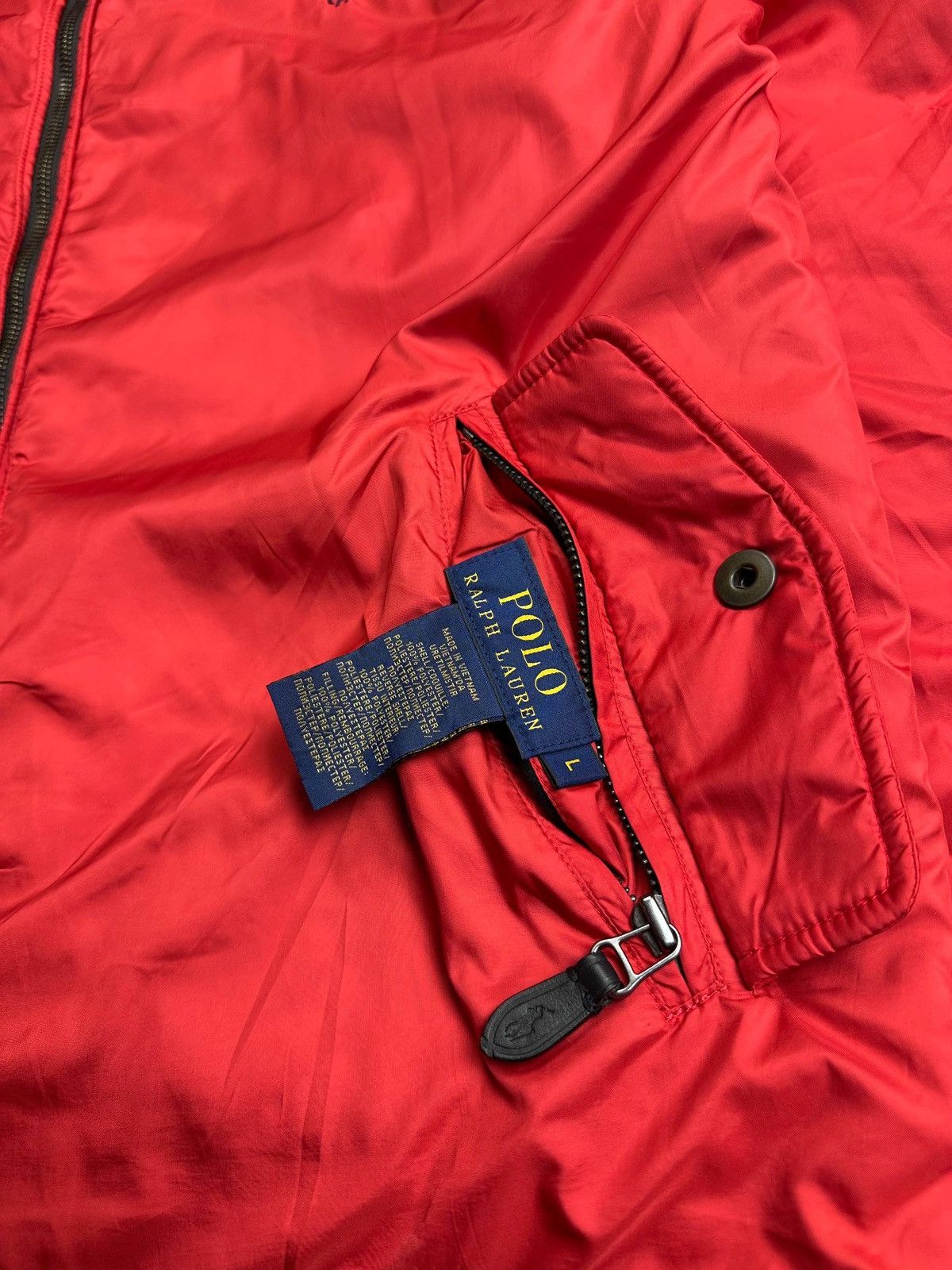 Polo Ralph Lauren Vintage Polo Ralph Lauren Reversible Puffer Jacket L Size US L / EU 52-54 / 3 - 9 Thumbnail