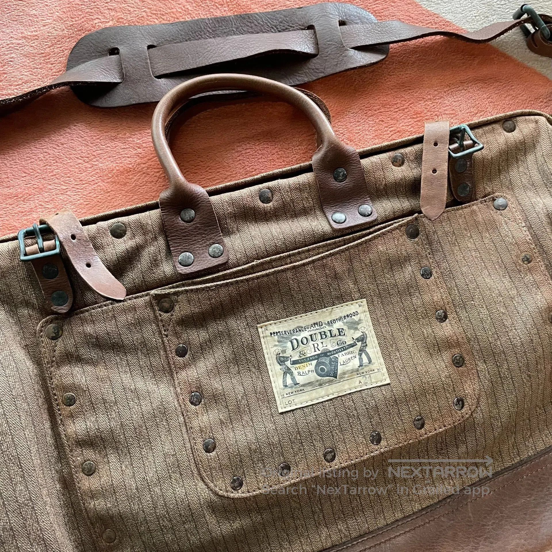 RRL Ralph Lauren RRL Ralph Lauren Doctor Travel Bag. Size ONE SIZE - 2 Thumbnail