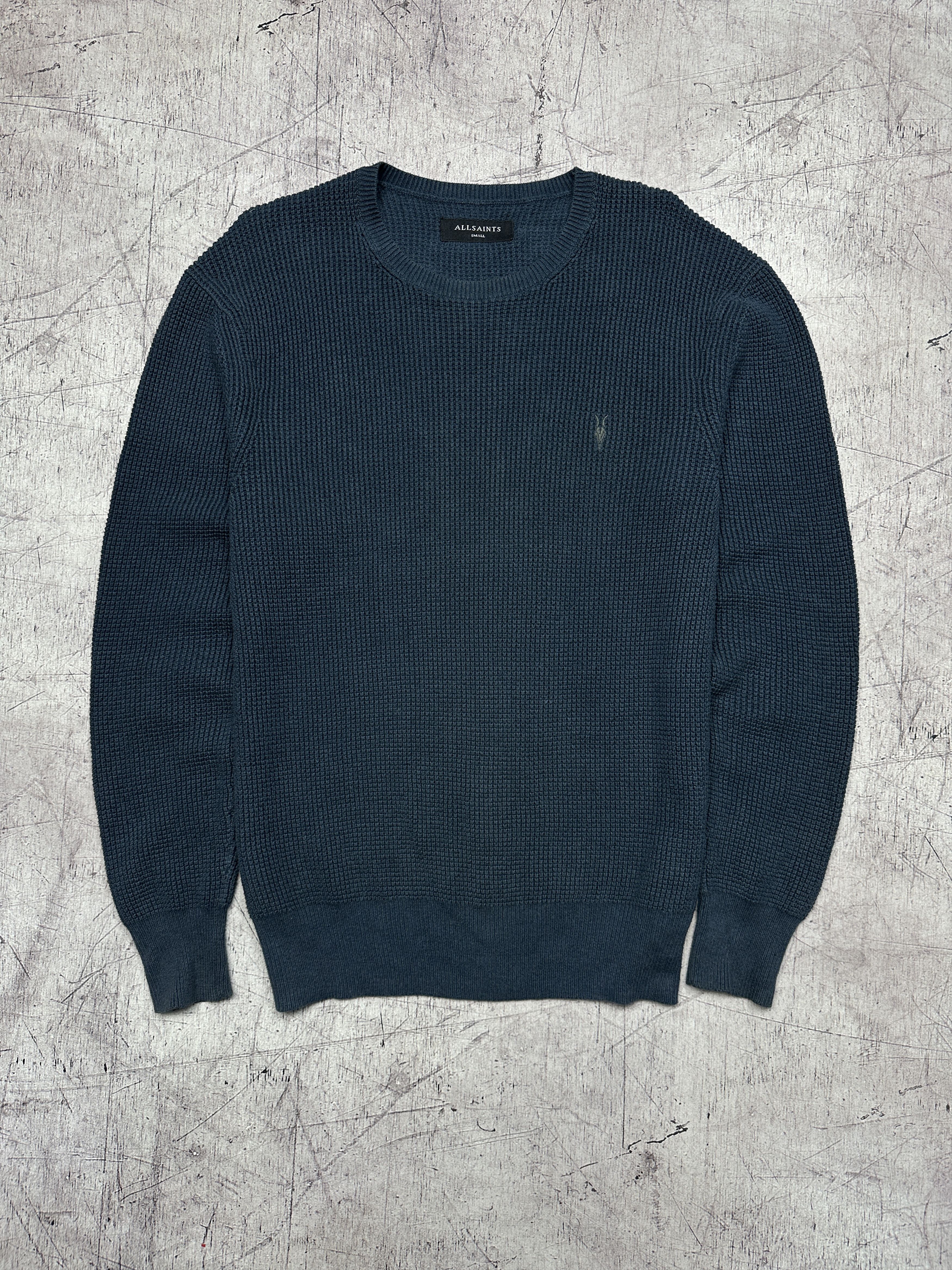 Allsaints Allsaint Mens Trias Crew Neck Knit Sweater Size US S / EU 44-46 / 1 - 1 Thumbnail