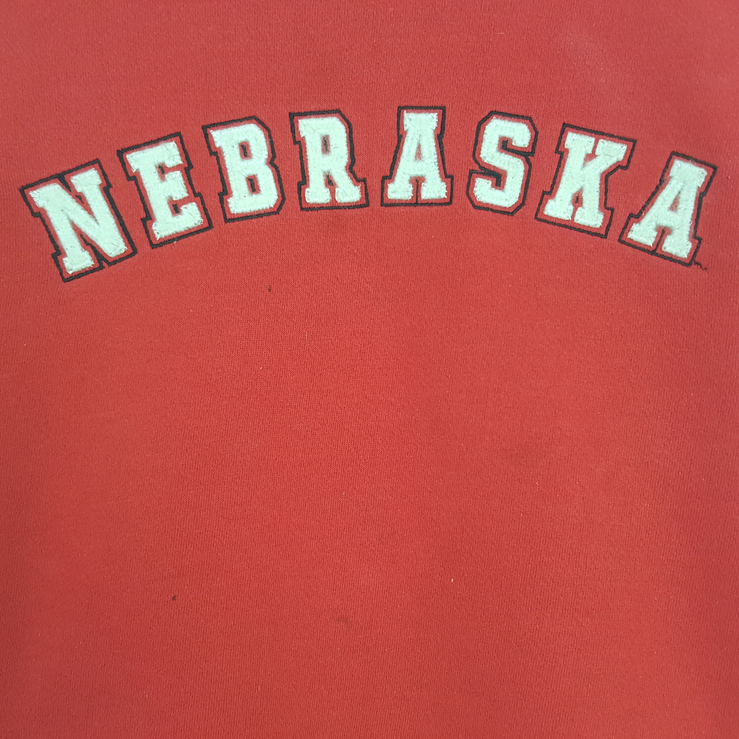 Jansport × Vintage Vintage Nebraska Patchwork Sweatshirt Size US L / EU 52-54 / 3 - 2 Thumbnail