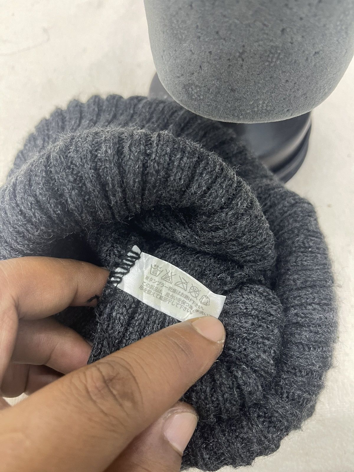 Harris Tweed HARRIS TWEED FISHERMAN BEANIE Size ONE SIZE - 7 Thumbnail