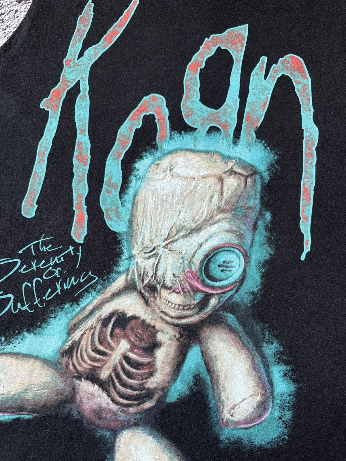 Gildan Korn The Serenity Of Suffering Shirt Tank Top Size L Size US L / EU 52-54 / 3 - 5 Thumbnail