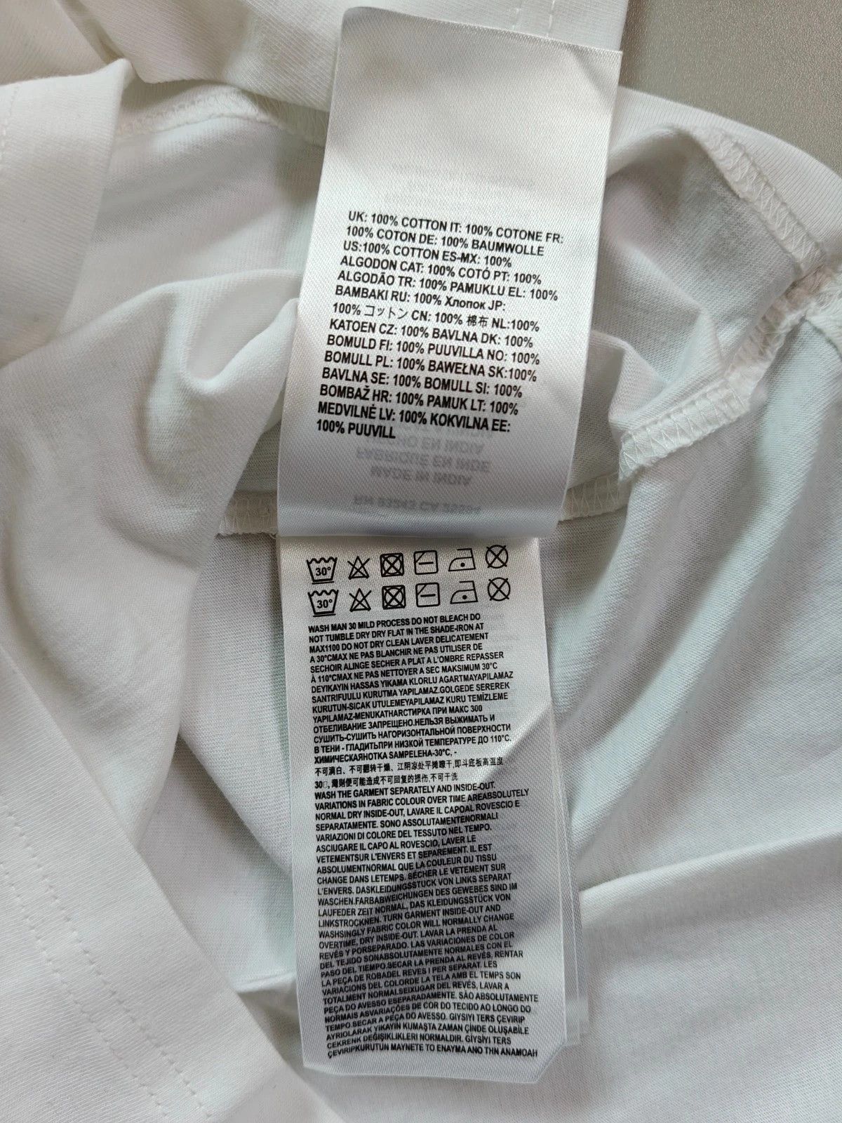 Diesel DIESEL White T-Shirt With Logo Patch T 4132 Size US XS / EU 42 / 0 - 7 Thumbnail
