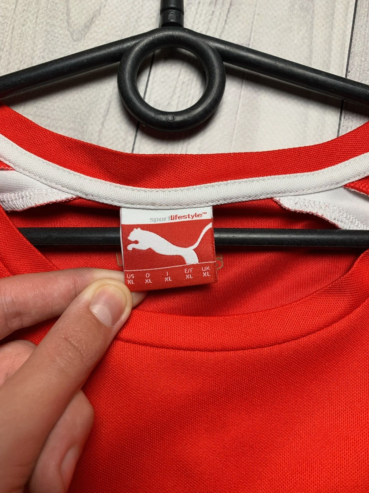 Puma × Vintage Vintage puma arsenal soccer jersey red size XL Size US XL / EU 56 / 4 - 5 Thumbnail
