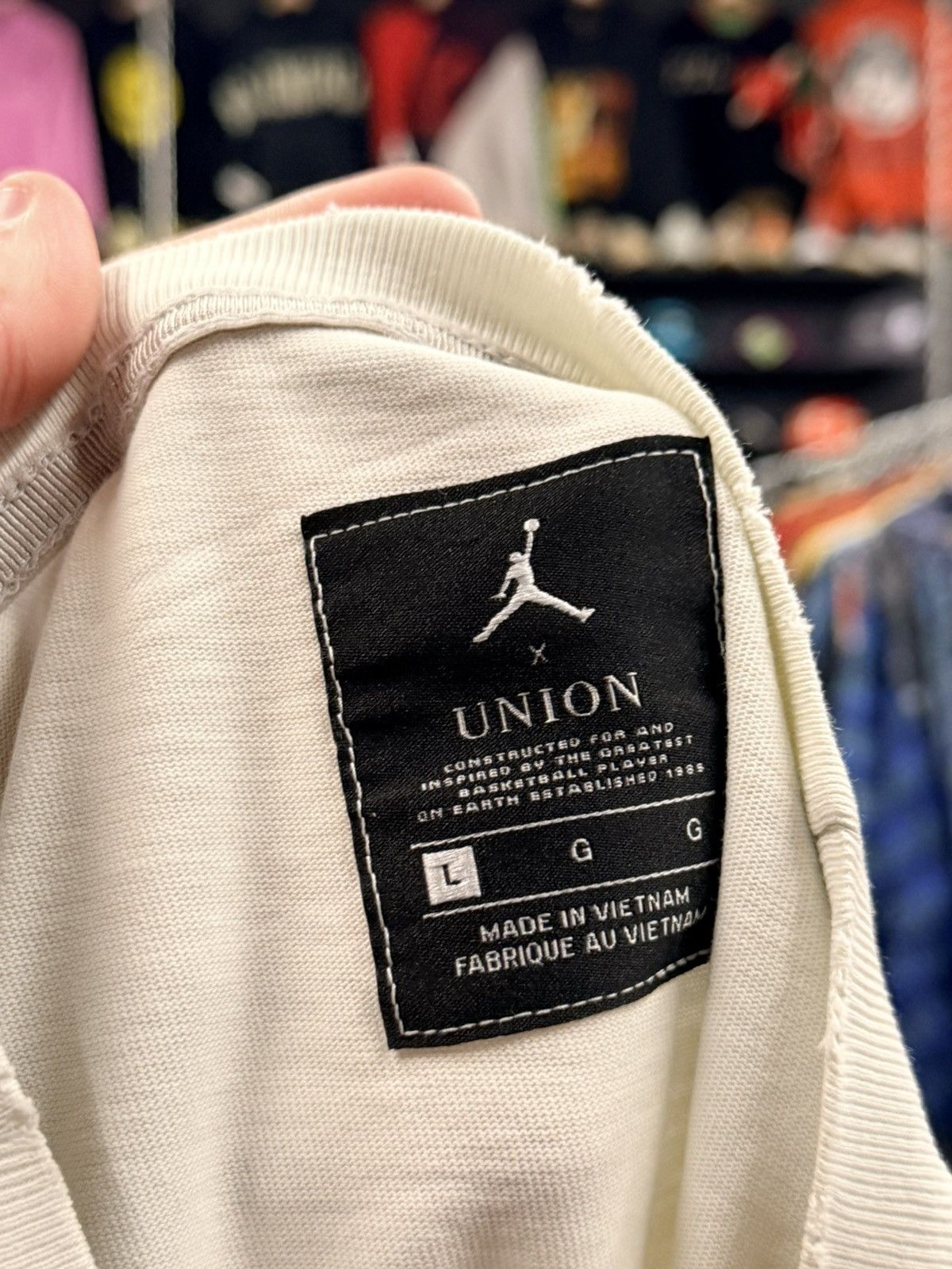 Jordan Brand × Union LA Jordan X Union T-Shirt Size US L / EU 52-54 / 3 - 3 Thumbnail
