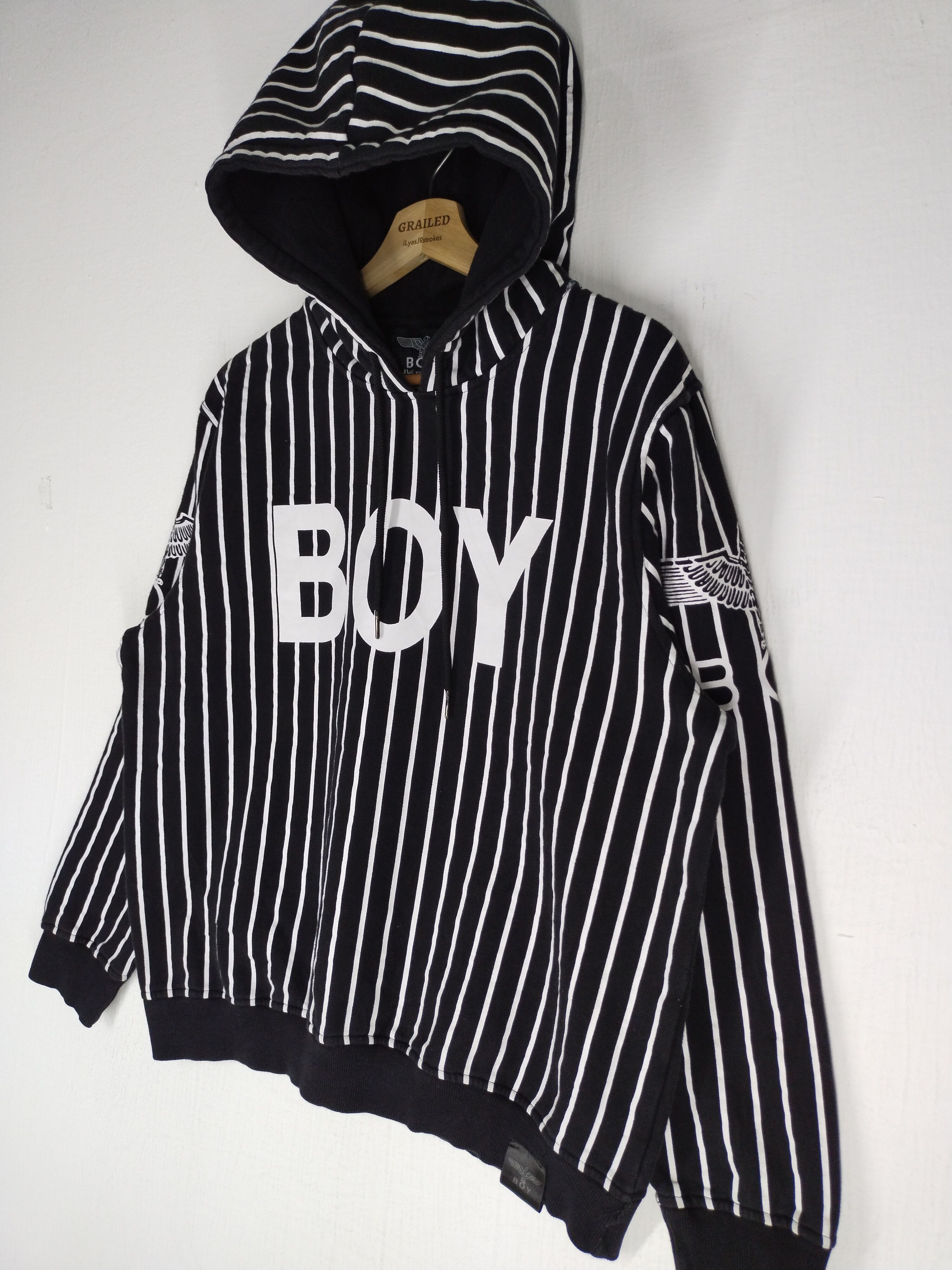 Boy London Boy London Hoodie Sweatshirt Size US XL / EU 56 / 4 - 3 Thumbnail