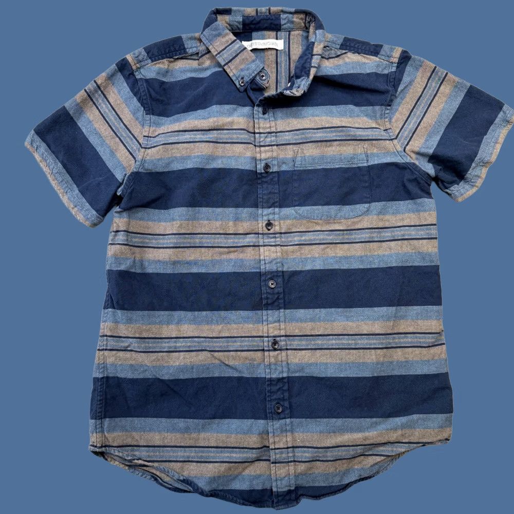 Outerknown Outerknown Shirt Men's Blue Striped Button-Down XS? (Note: Original size is M) Size US M / EU 48-50 / 2 - 1 Thumbnail