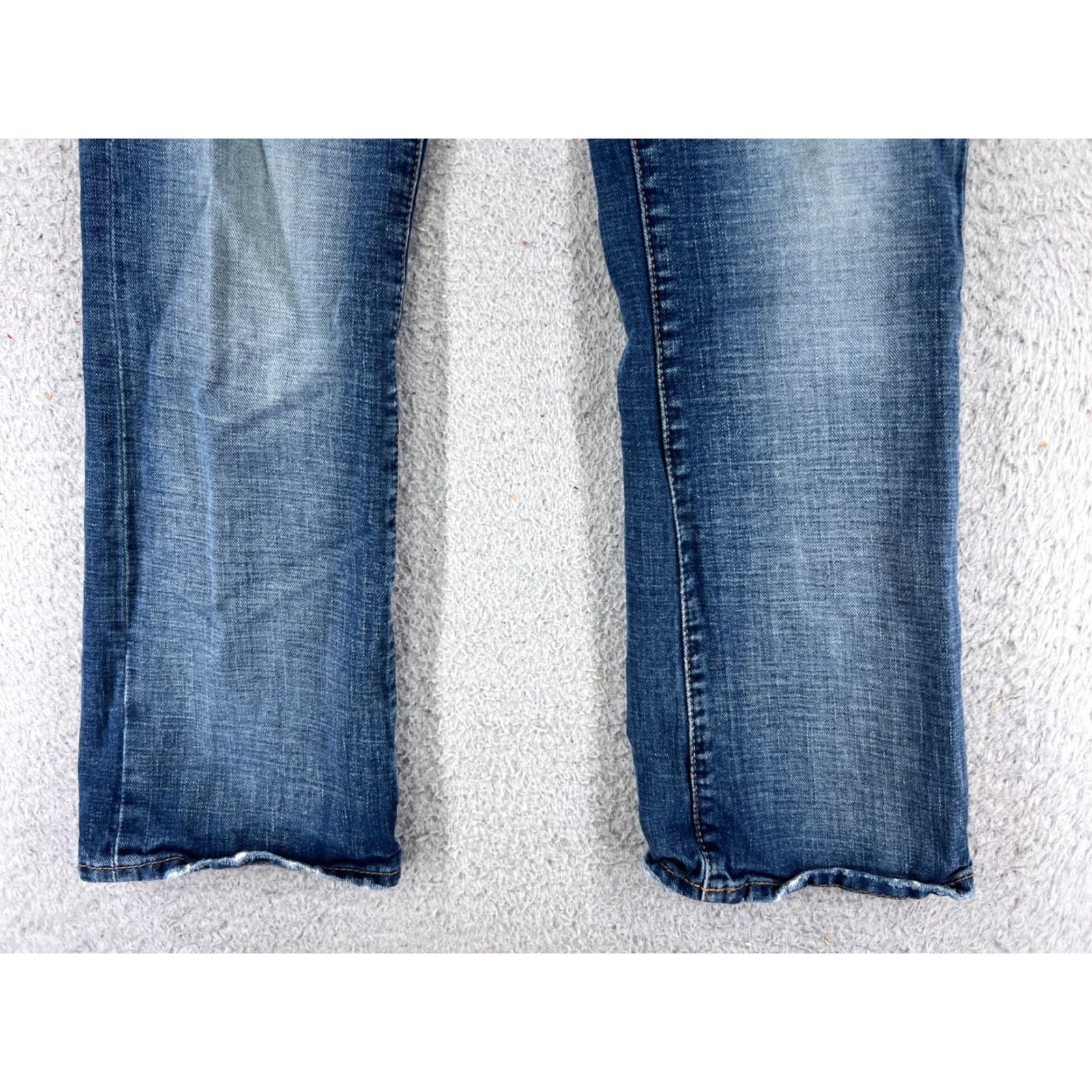 Mavi Vintage Mavi Women’s Bootcut Denim Jeans Size 24 Low Rise Embroidered Cotton Blue Size 42" / US 20 - 2 Thumbnail