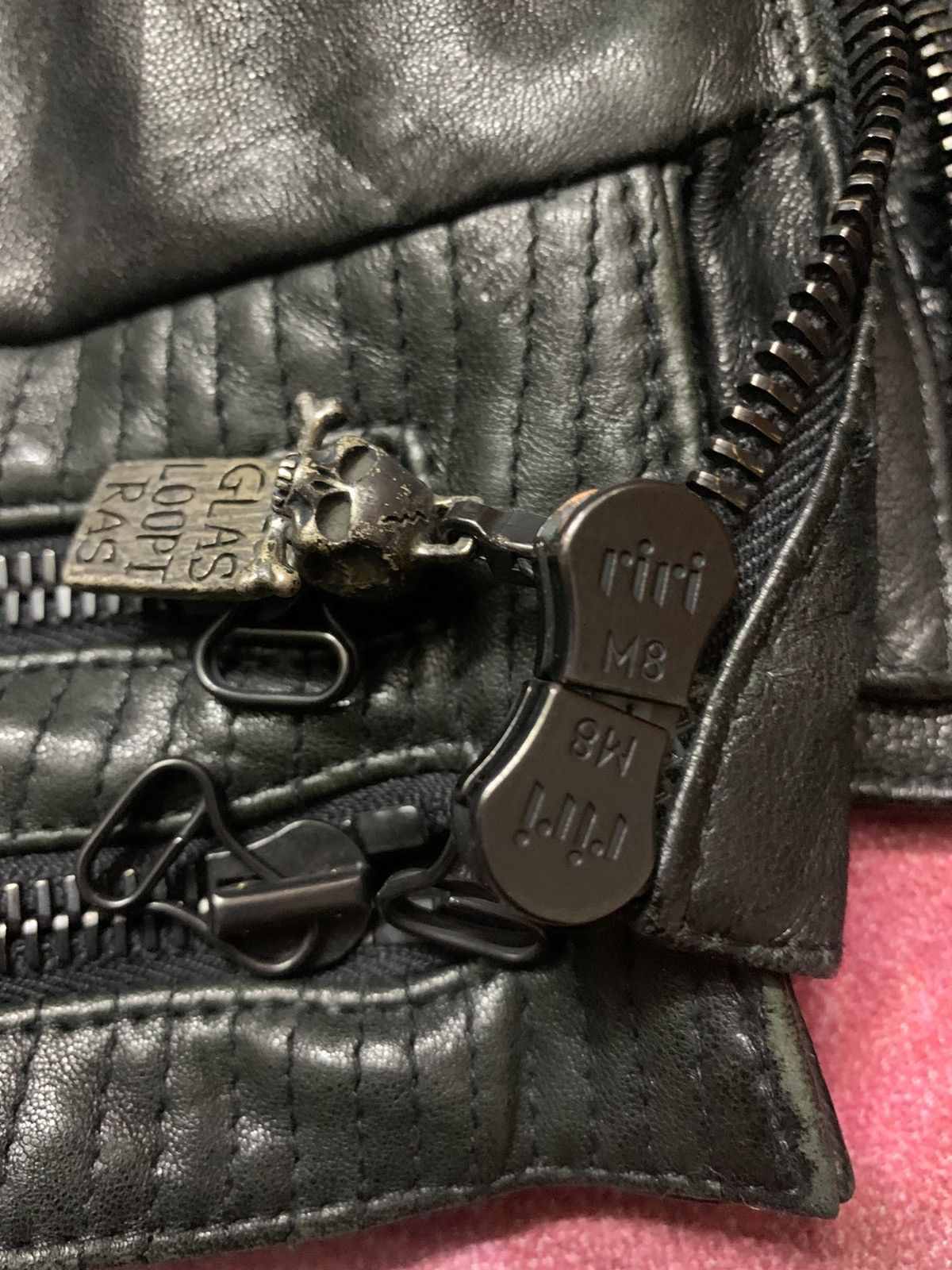 Tornado Mart Diamond Dogs x Cosa Nostra Cyberpunk Cropped Leather Biker Size US S / EU 44-46 / 1 - 14 Thumbnail
