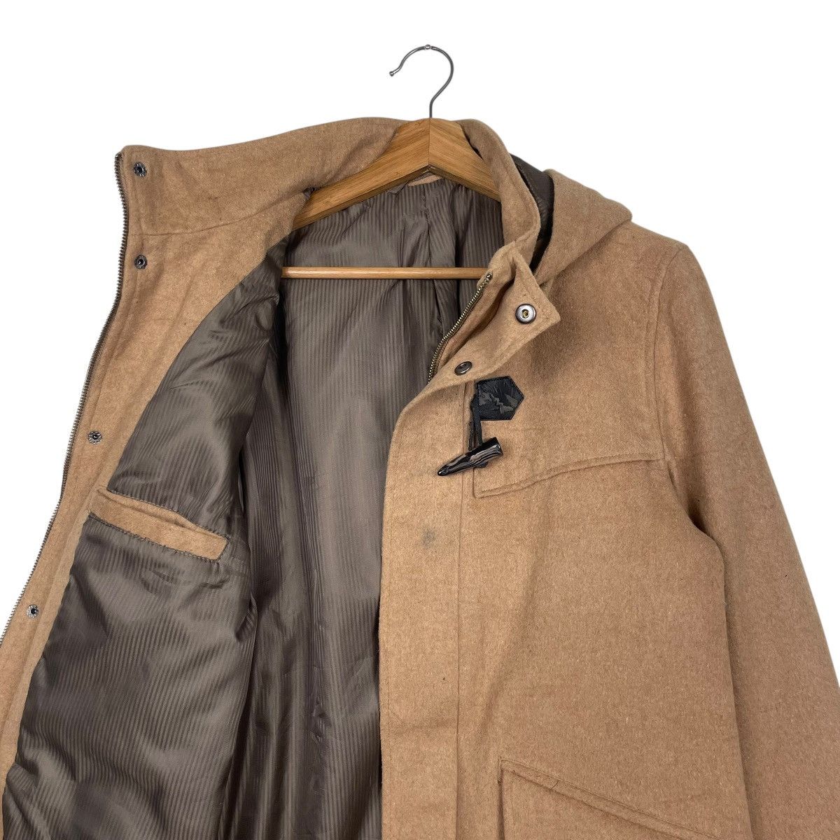 semanticdesign Semantic Design Hooded Duffle Coat Size L / US 10 / IT 46 - 11 Thumbnail