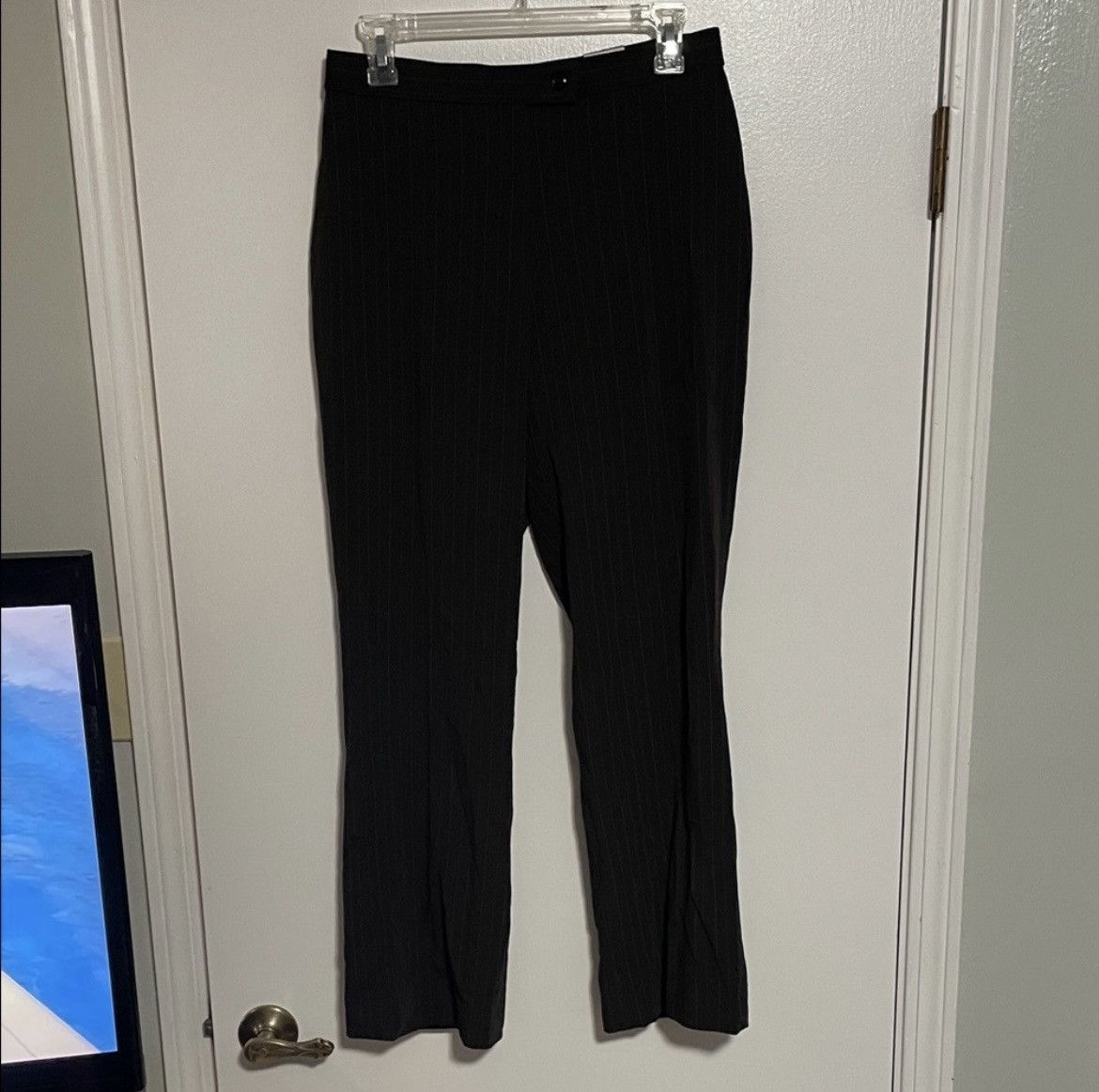 Other East 5th Black Pinstripe Pants Size 30" / US 8 / IT 44 - 1 Thumbnail