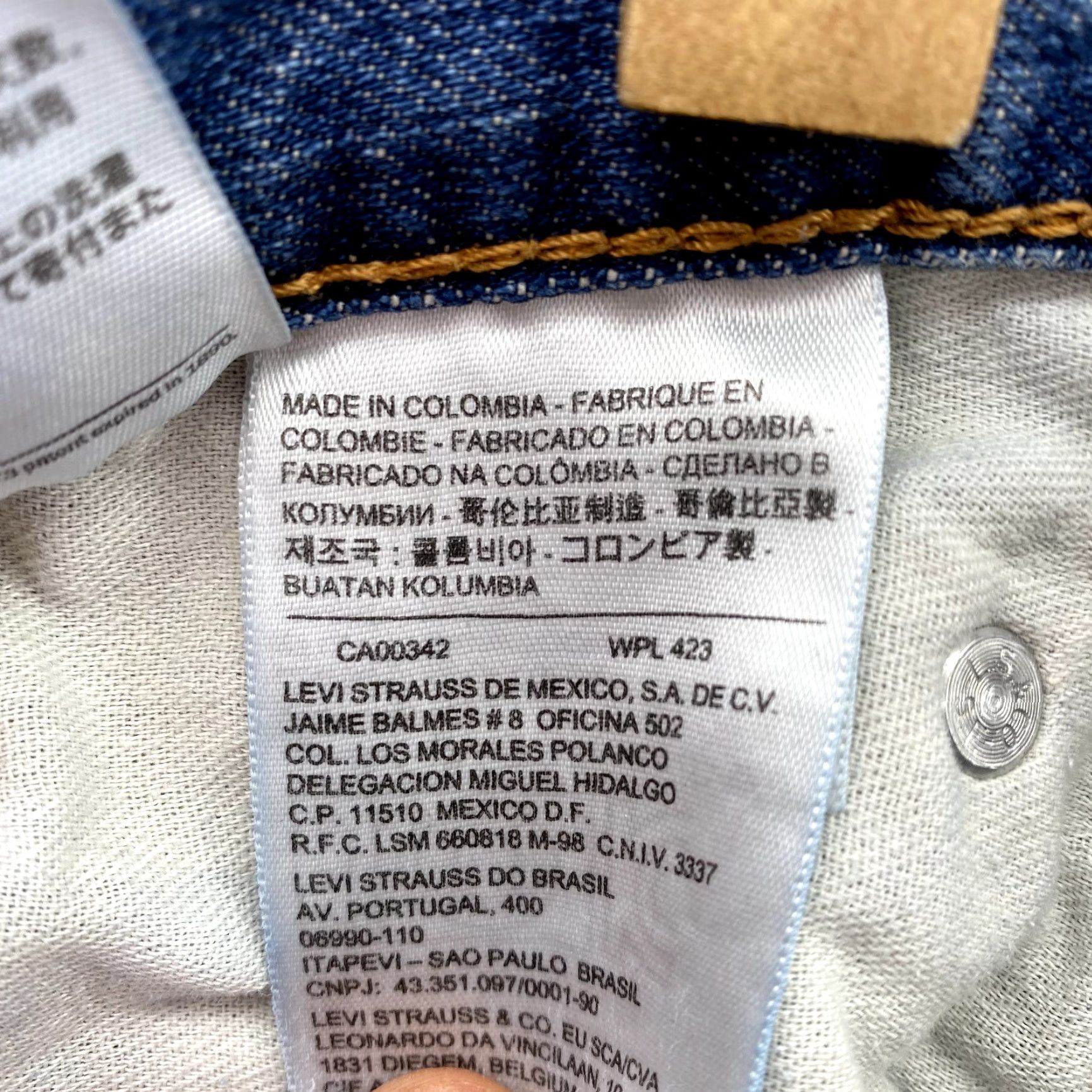 Levi's Levi's Jeans 550 Straight Denim 36X30 Blue 90s Y2K Retro Mens Size US 36 / EU 52 - 7 Thumbnail