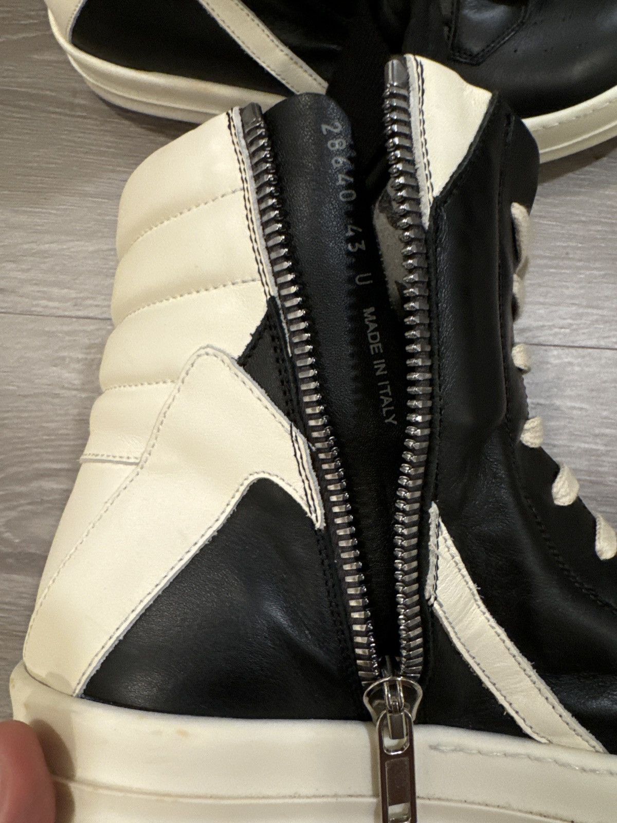 Rick Owens Rick Owens Geobasket Size US 10 / EU 43 - 13 Thumbnail