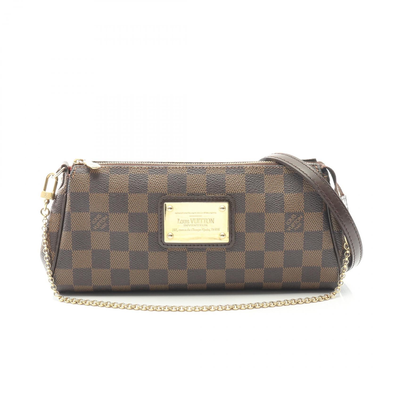 Louis Vuitton Louis Vuitton Louis Vuitton Eva Damier Handbag Textile Crossbody Bag N55213 DUTY FREE for USA Size ONE SIZE - 1 Thumbnail