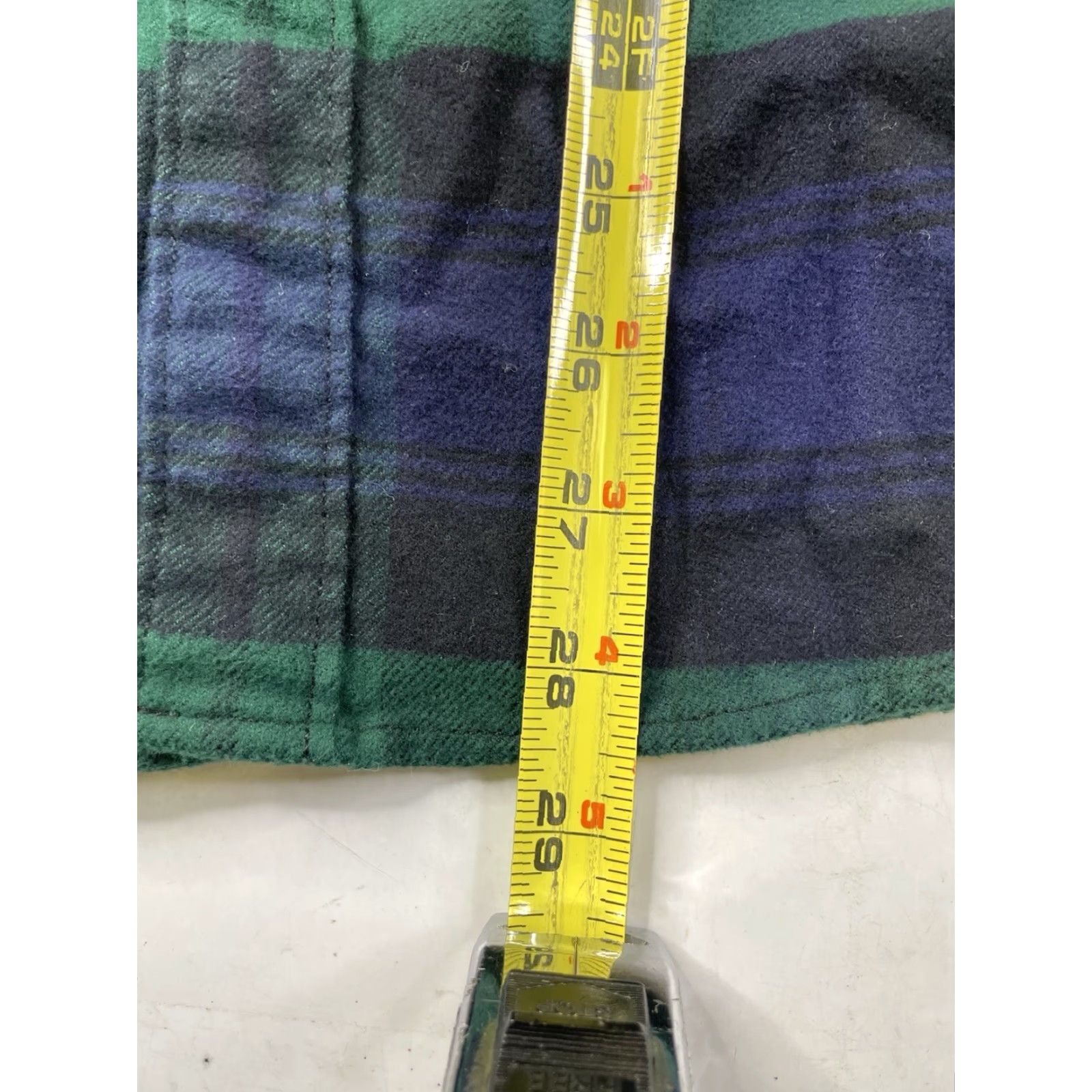 J.Crew J.CREW Shirt Men’s M Plaid Flannel Cotton Elbow Patch Green Blue Tartan Button-Up Long Sleeve Casual Size US M / EU 48-50 / 2 - 5 Thumbnail