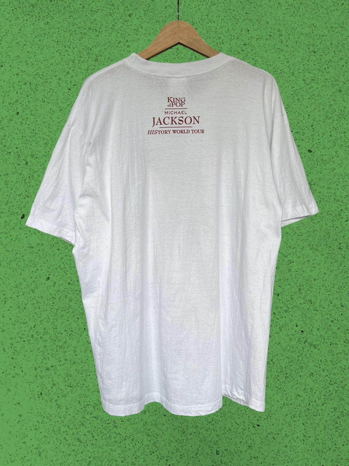 Band Tees Rare Vintage 90s Michael Jackson History Tour Tshirt Size US L / EU 52-54 / 3 - 2 Thumbnail
