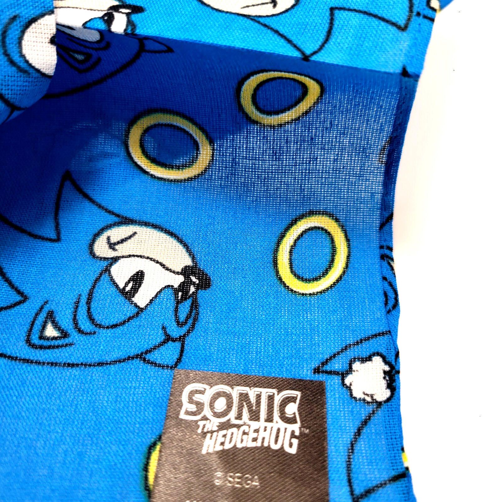 semanticdesign Sonic The Hedgehog Youth Video Game Bandana - Official Size ONE SIZE - 5 Thumbnail