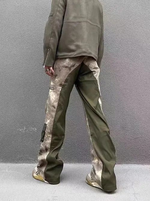 Japanese Brand vintage patchwork camouflage multi-pocket cargo trousers Size US 33 - 2 Thumbnail