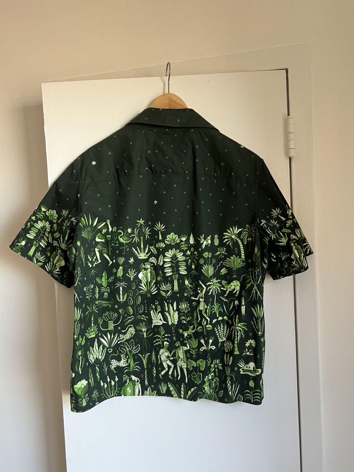 Neil Barrett Neil Barrett Dancing in the moonlight bowling shirt Size US M / EU 48-50 / 2 - 2 Thumbnail