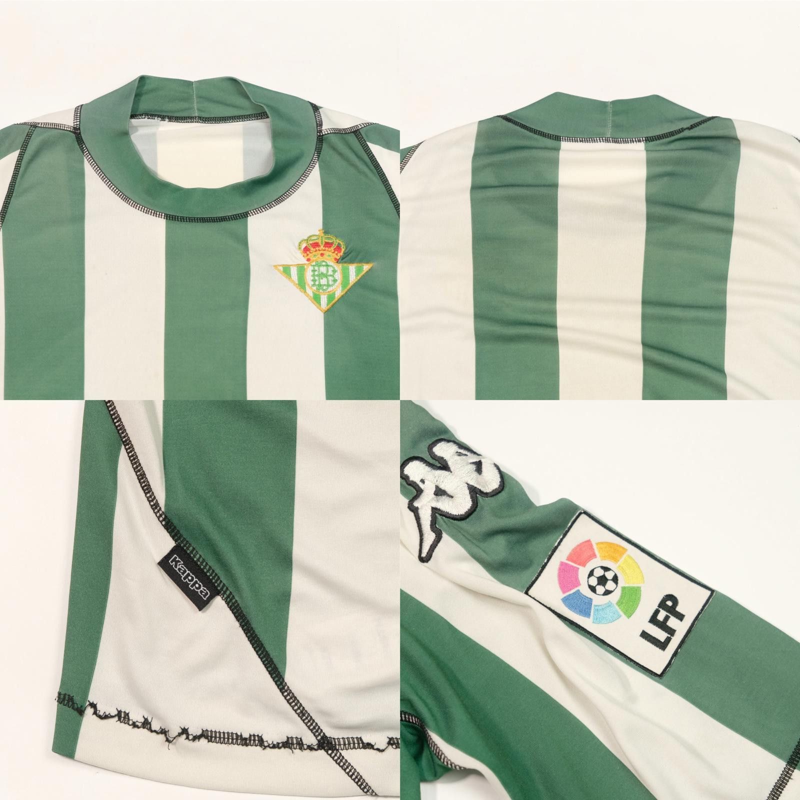 Kappa 2003/04 Real Betis Home Shirt (L) Size US L / EU 52-54 / 3 - 4 Thumbnail