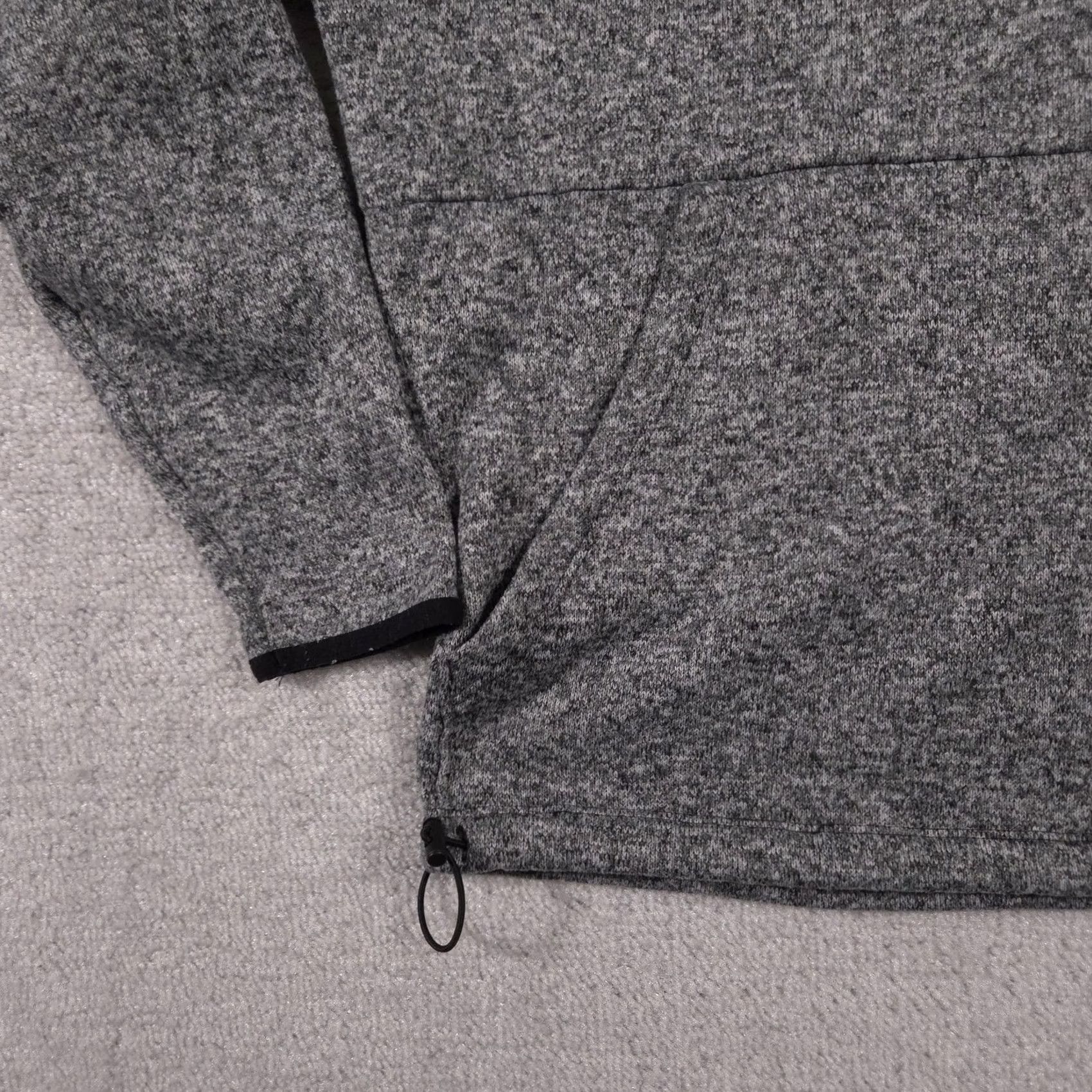 Pinko PINK Victoria's Secret Pullover Womens Medium Half Zip Sweater Fleece Pocket Sweater Gray Pocket Kangaroo Half Zip Mens? Size M / US 6-8 / IT 42-44 - 4 Thumbnail