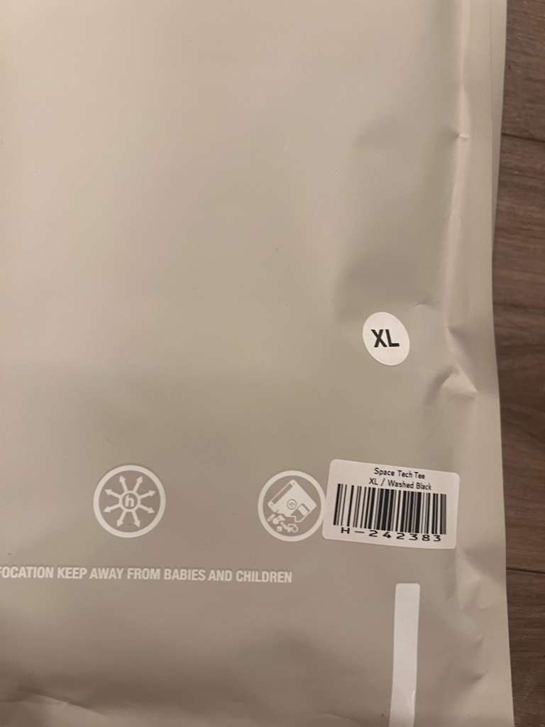 HIDDEN Space Tech Tee (XL) Size US XL / EU 56 / 4 - 4 Thumbnail