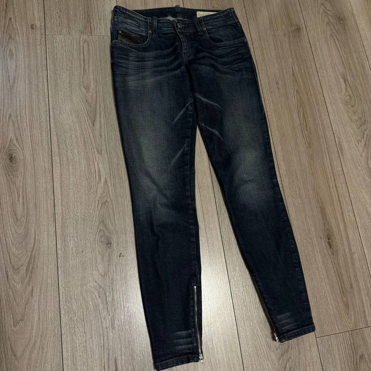 Diesel Diesel Grupee zip jeans super slim skinny womens W27 L32 Size 27" / US 4 / IT 40 - 2 Thumbnail