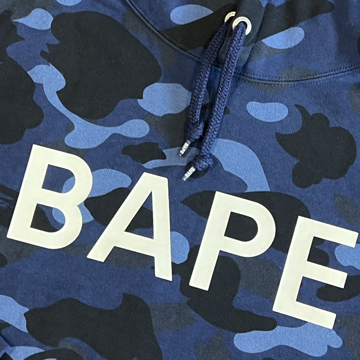 Bape Bape blue camo hoodie Size US L / EU 52-54 / 3 - 7 Thumbnail
