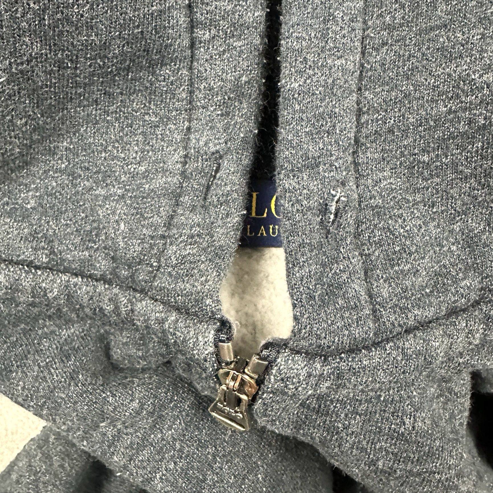 Polo Ralph Lauren Polo Ralph Lauren Hoodie XS Blue Heather Full Zip Pockets Embroidered Logo Pony Men Regular Size Type: Hoodie Size US XS / EU 42 / 0 - 7 Thumbnail