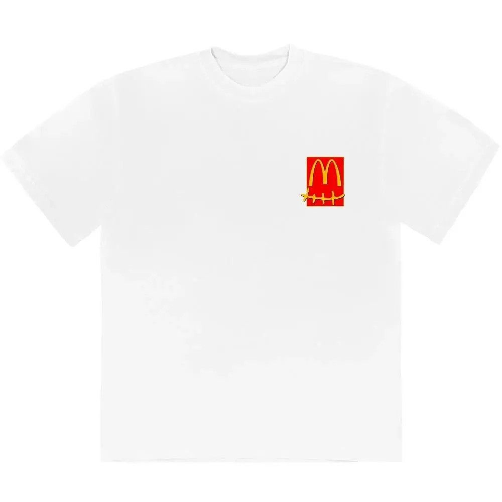 Travis Scott Travis Scott x McDonald's Action Figure T-Shirt 'White' Size US XXL / EU 58 / 5 - 3 Thumbnail